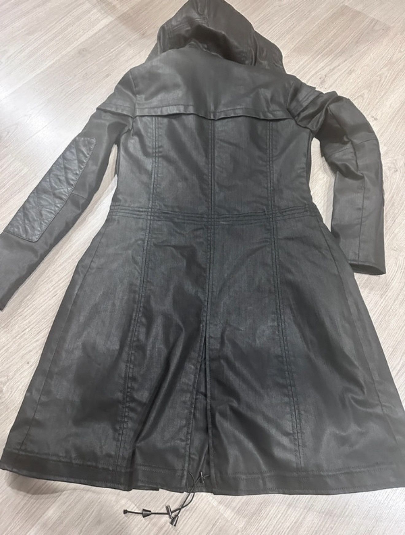 Vintage new with tags coat genuine leather by Bod&Christensen S Size S / US 4 / IT 40 - 12 Thumbnail