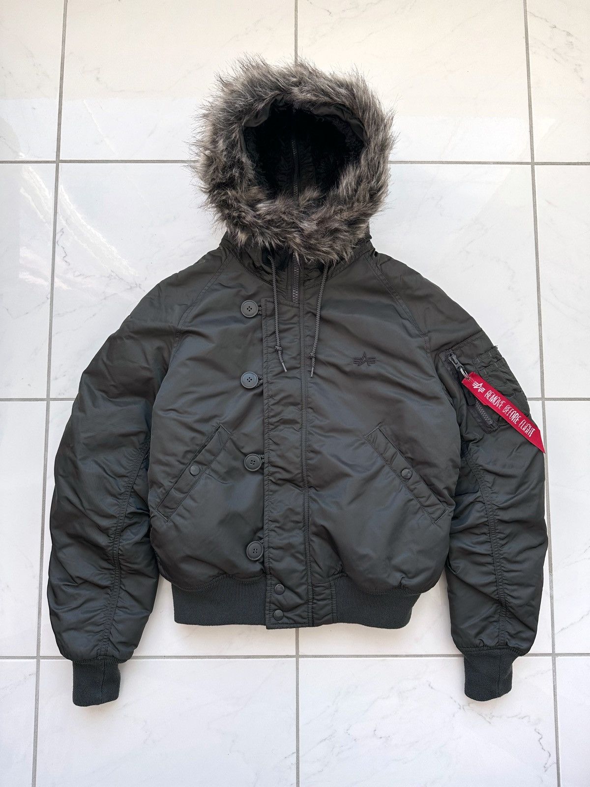 Alpha Industries Rare Alpha Industries N-2B Bomber Jacket Flying Size US S / EU 44-46 / 1 - 1 Thumbnail