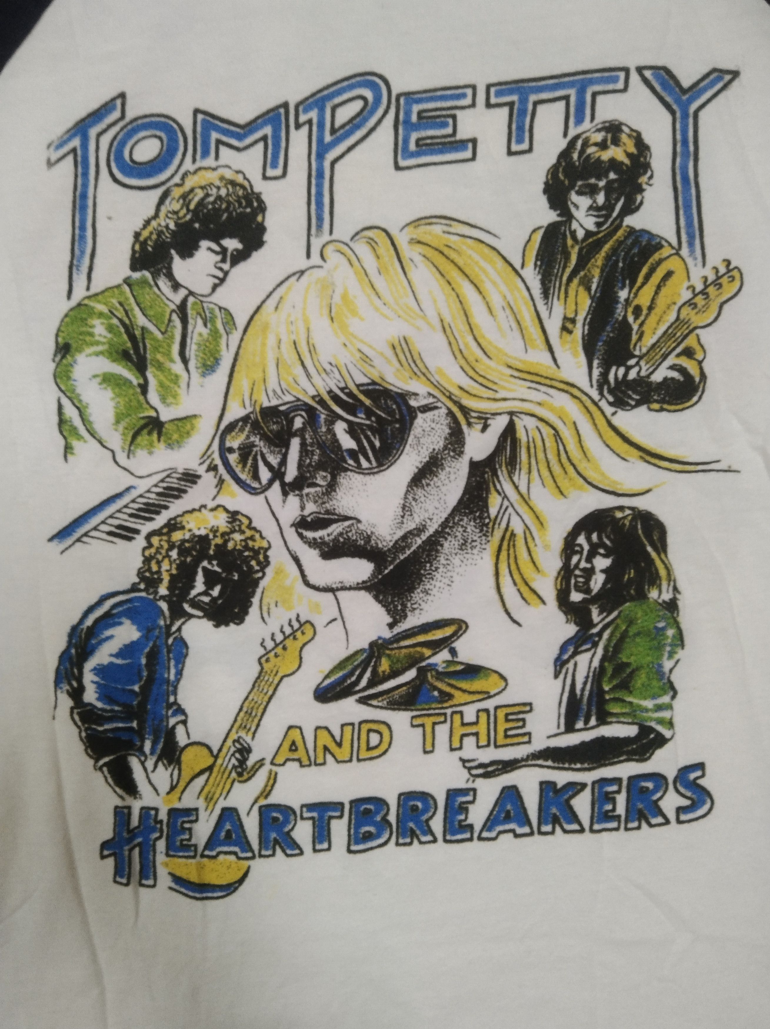 Band Tees × Vintage Tom Petty and The Heartbreakers 3/4 sleeve Y2K Size US M / EU 48-50 / 2 - 3 Thumbnail