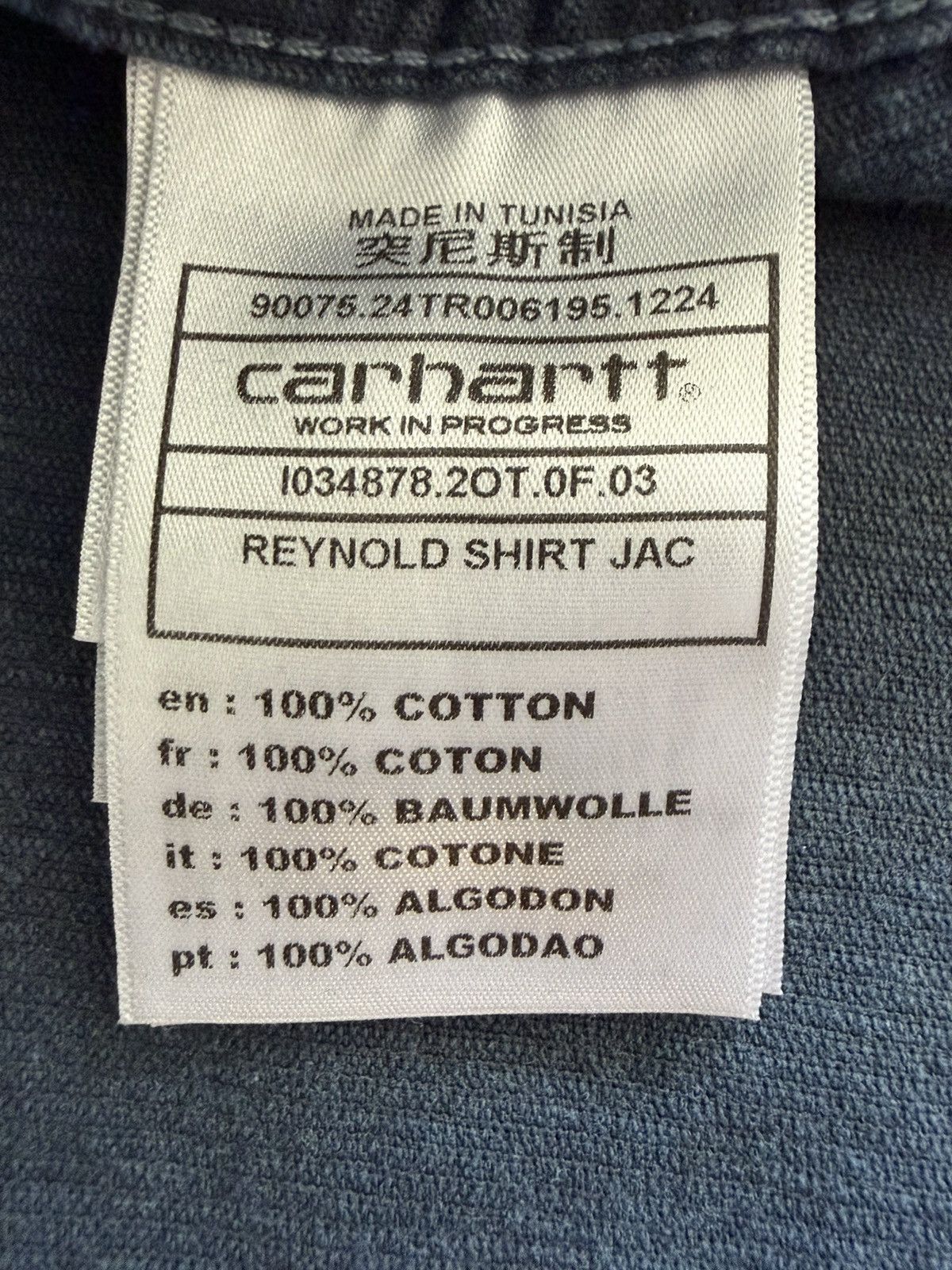 Carhartt Wip Carhartt WIP Reynold Overshirt Size US M / EU 48-50 / 2 - 7 Thumbnail