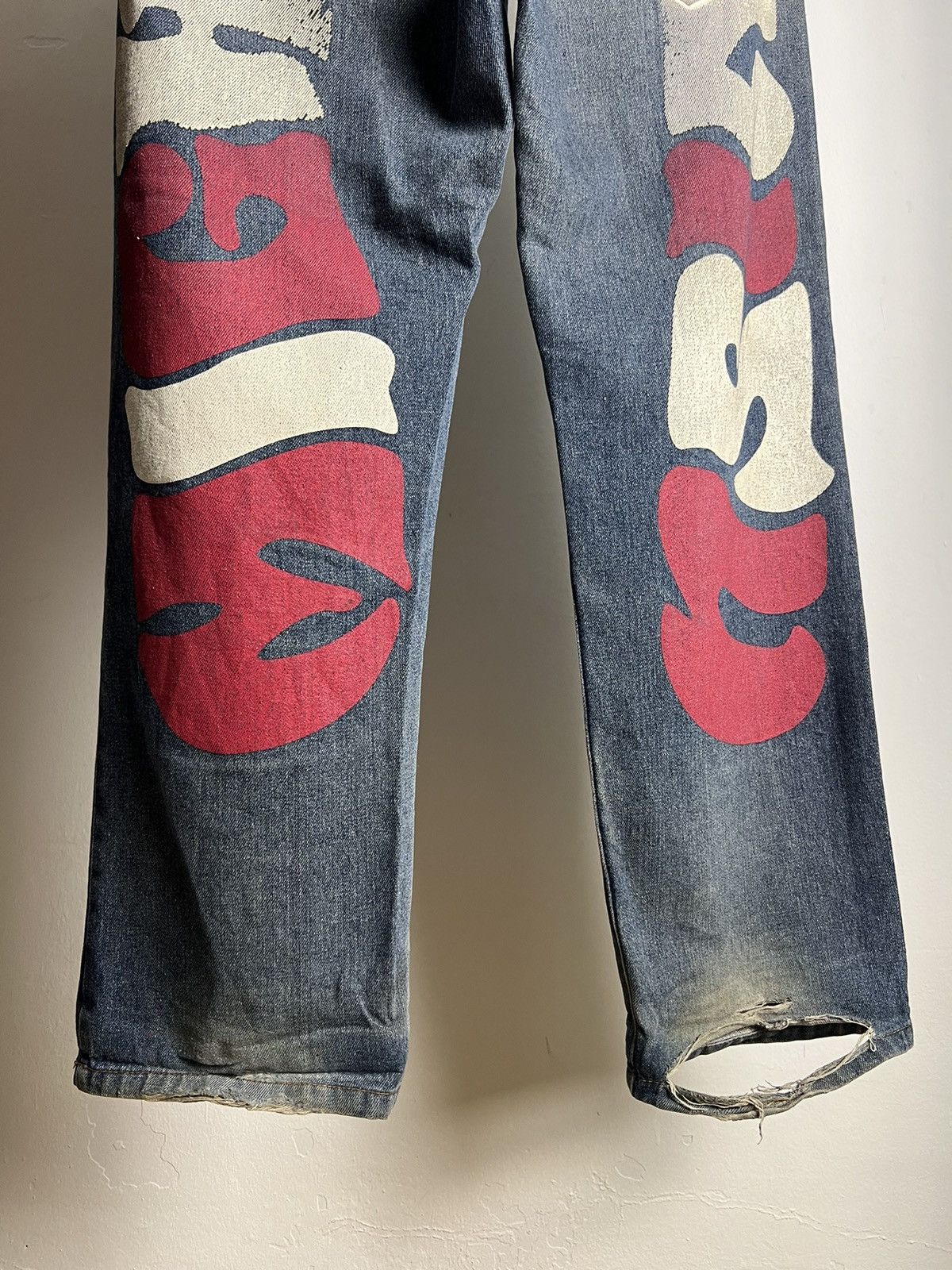 If Six Was Nine × Vintage Vintage Evisu Daicock "Mighty Evisu" Denim Size US 30 / EU 46 - 4 Thumbnail