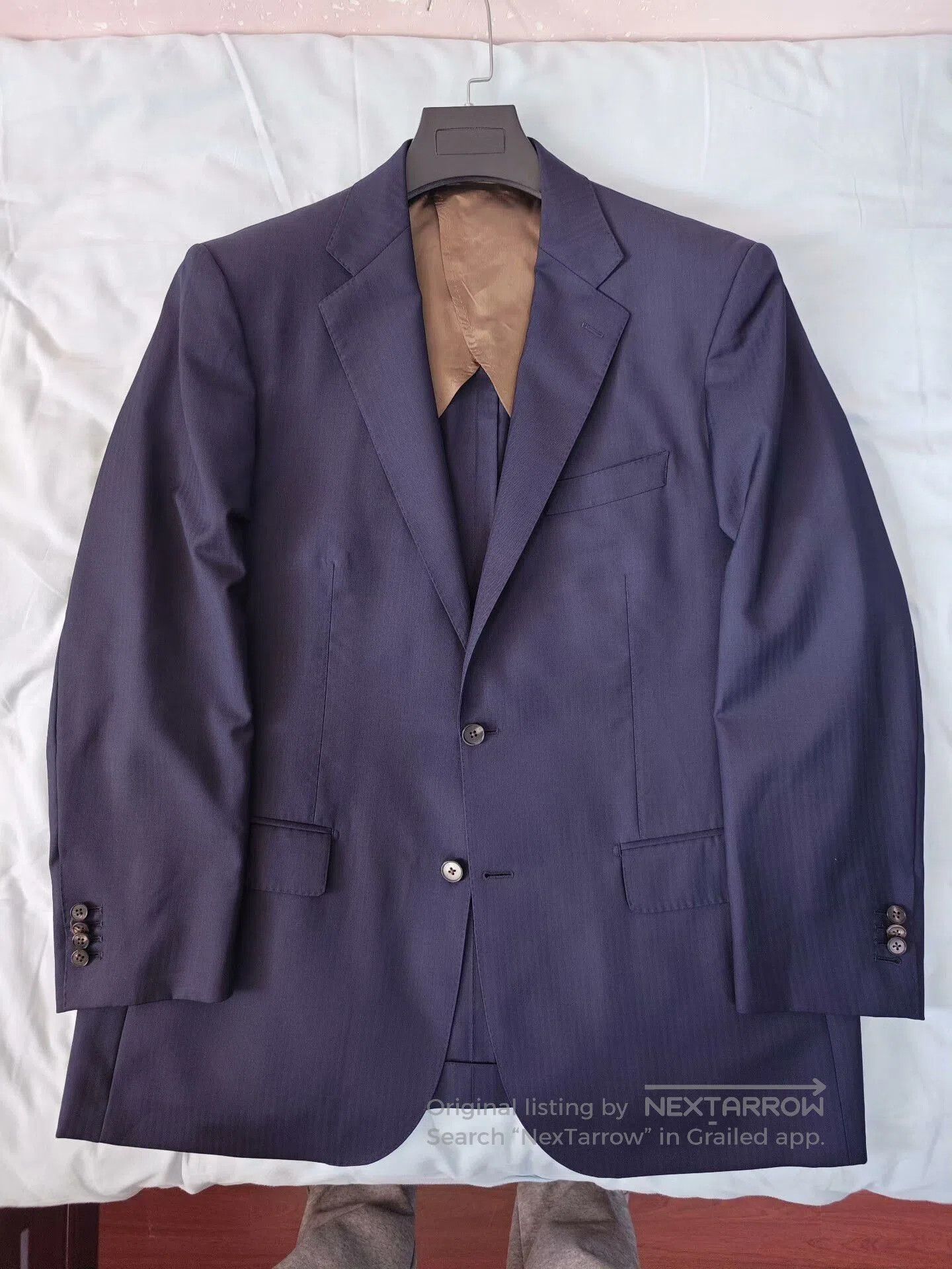 Ermenegildo Zegna Zegna Traveller Wool Suit Jacket. Size US XL / EU 56 / 4 - 5 Thumbnail