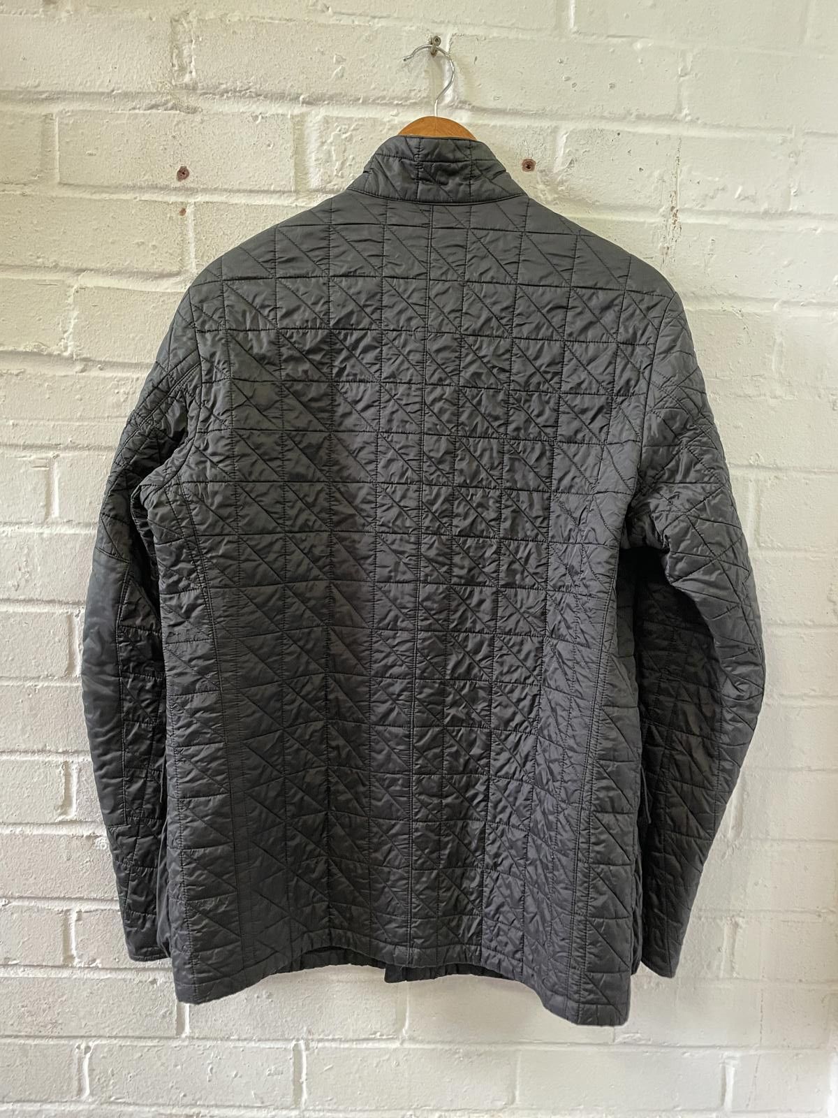 Barbour Men's Black Quilted Jacket Size US M / EU 48-50 / 2 - 2 Thumbnail