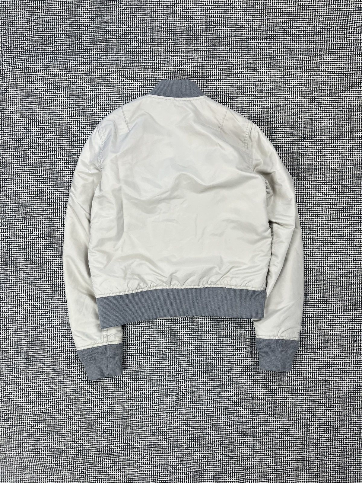 Schott Schott American college beige flyer bomber jacket Size US M / EU 48-50 / 2 - 2 Thumbnail