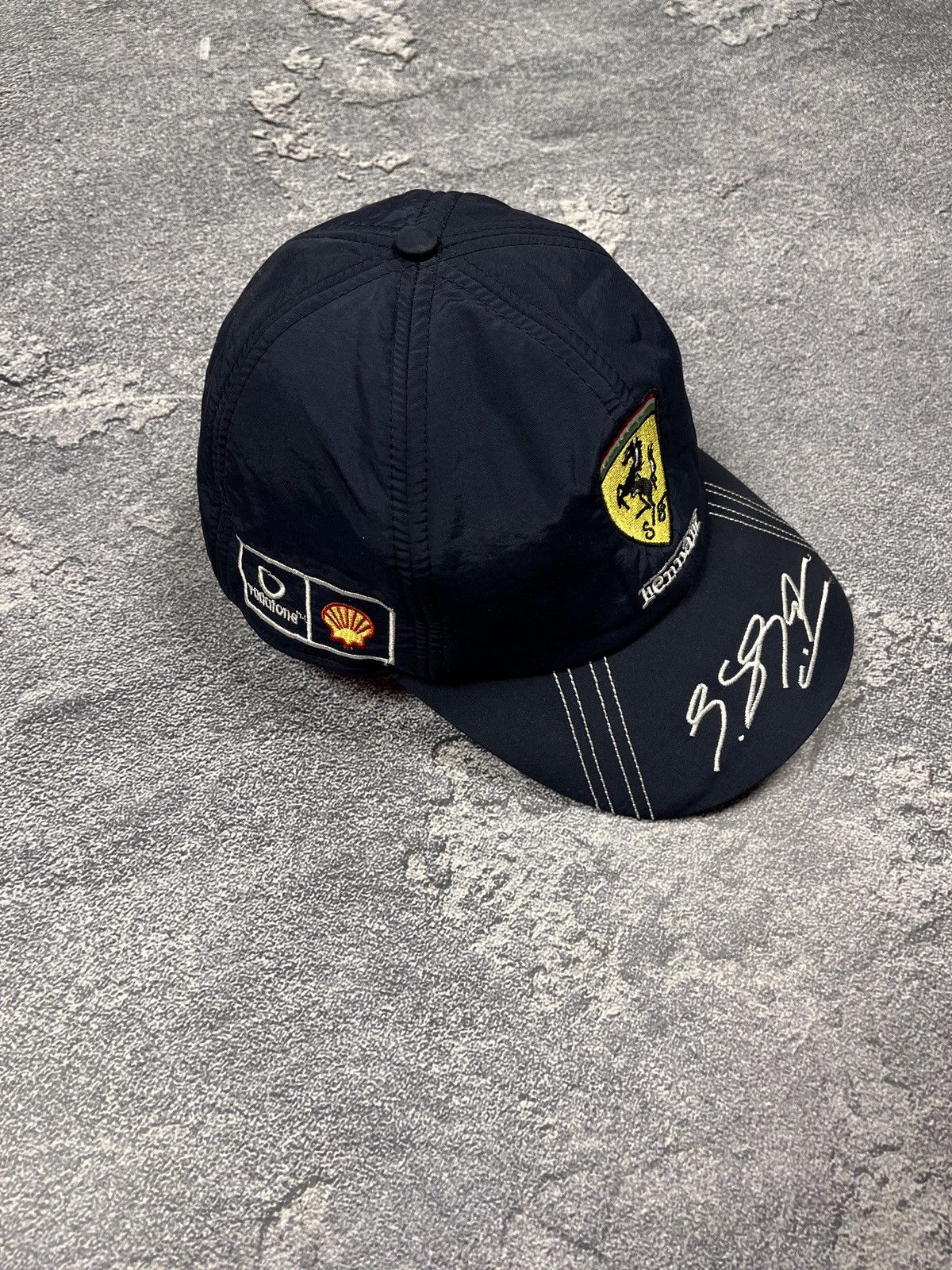 Ferrari × Formula 1 × Vintage Vintage Ferrari Racing F1 Winter Cap Hat Michael Schumacher Size ONE SIZE - 3 Thumbnail
