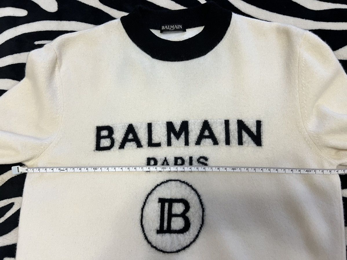 Balmain Balmain Paris cashmere blend sweater Size XS / US 0-2 / IT 36-38 - 12 Thumbnail
