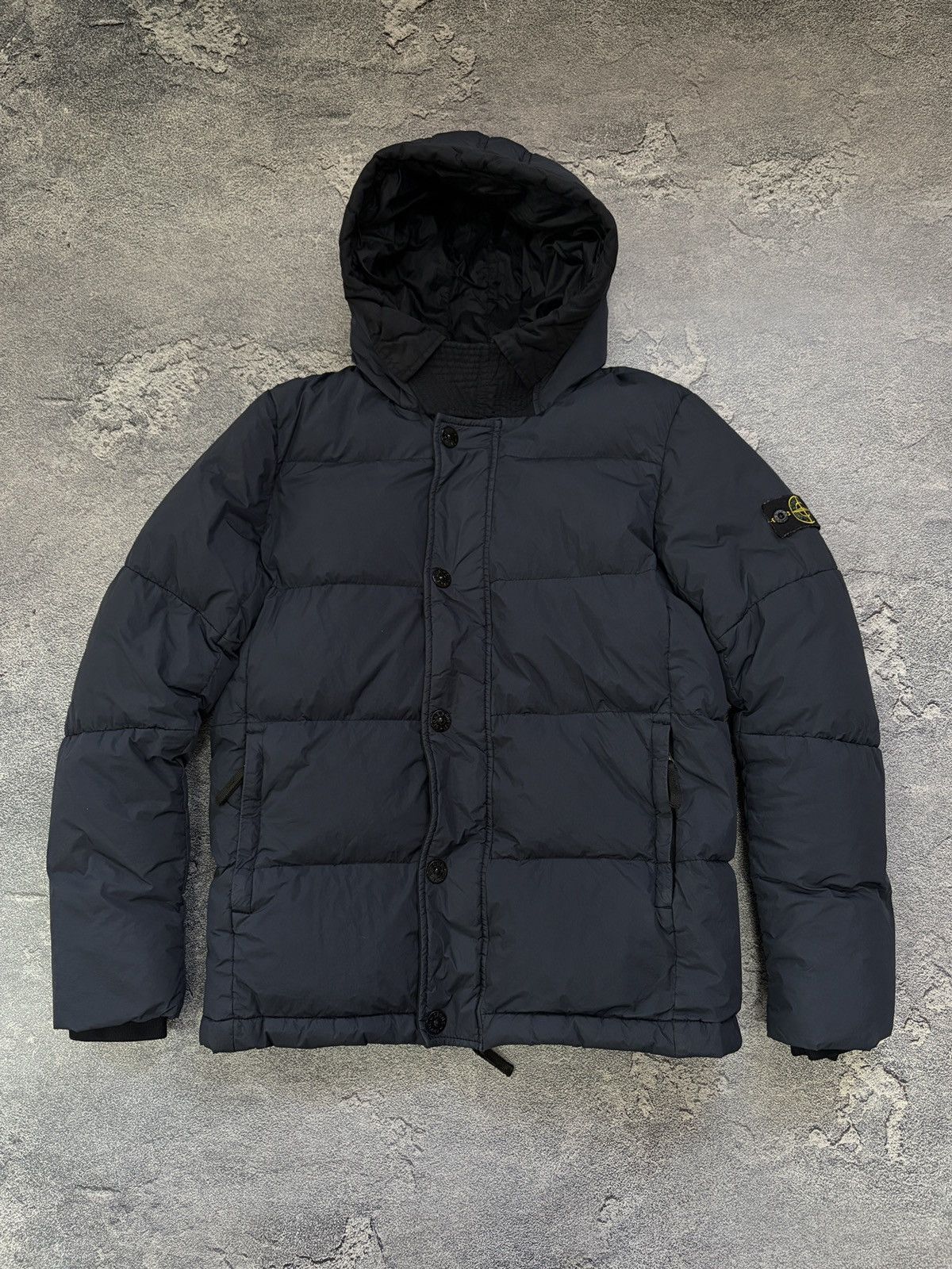 Stone Island Stone Island Junior Garment Dyed Nylon Down Jacket 14/164 Size US S / EU 44-46 / 1 - 1 Thumbnail