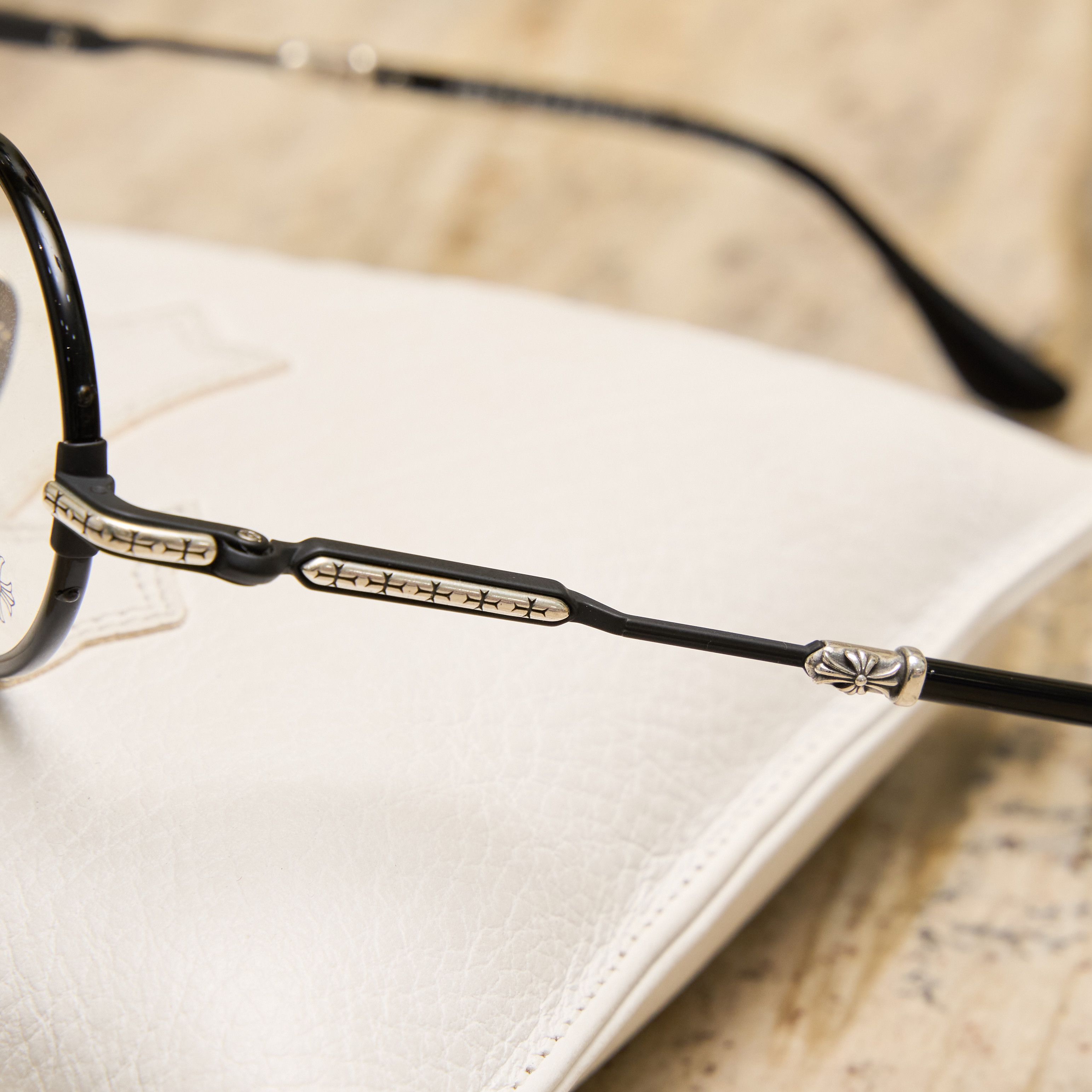 Chrome Hearts CHROME HEARTS EDITH F. BLACK/MATTE BLACK Size ONE SIZE - 4 Thumbnail