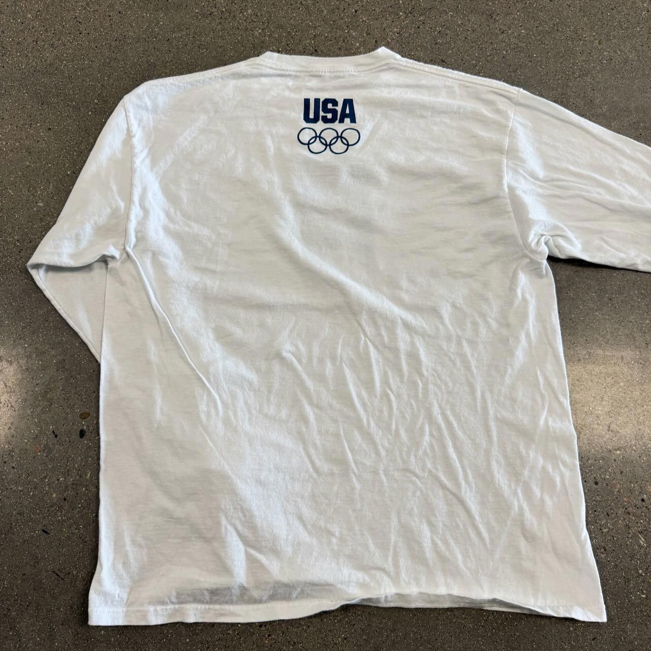 Designer Sochi 2014 Olympics Team USA Long Sleeve T-Shirt Adult XL Size US XL / EU 56 / 4 - 4 Thumbnail