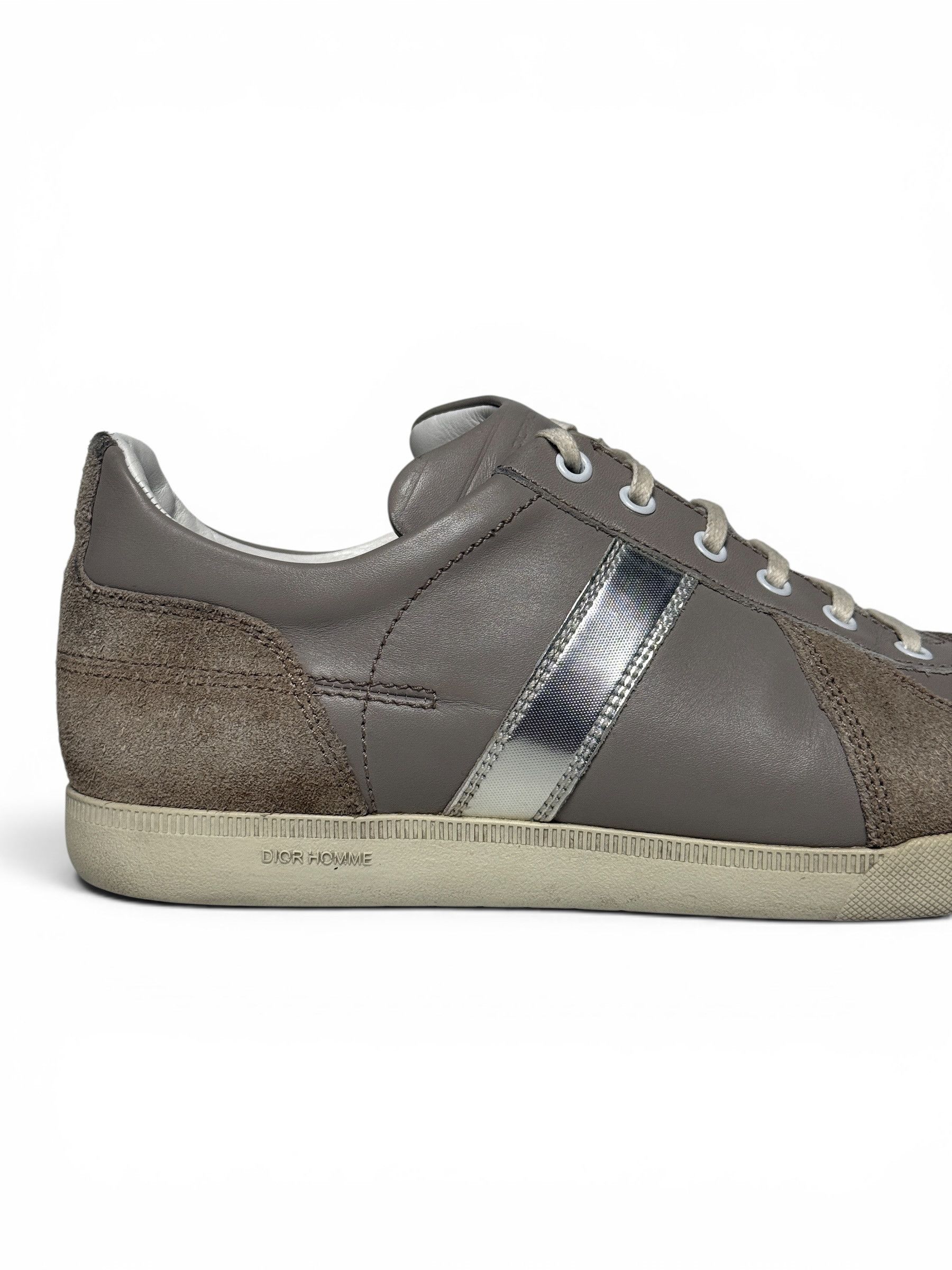 Dior FW2009 Dior Homme B01 Sneaker Leather/Suede Taupe Size US 10.5 / EU 43-44 - 3 Thumbnail