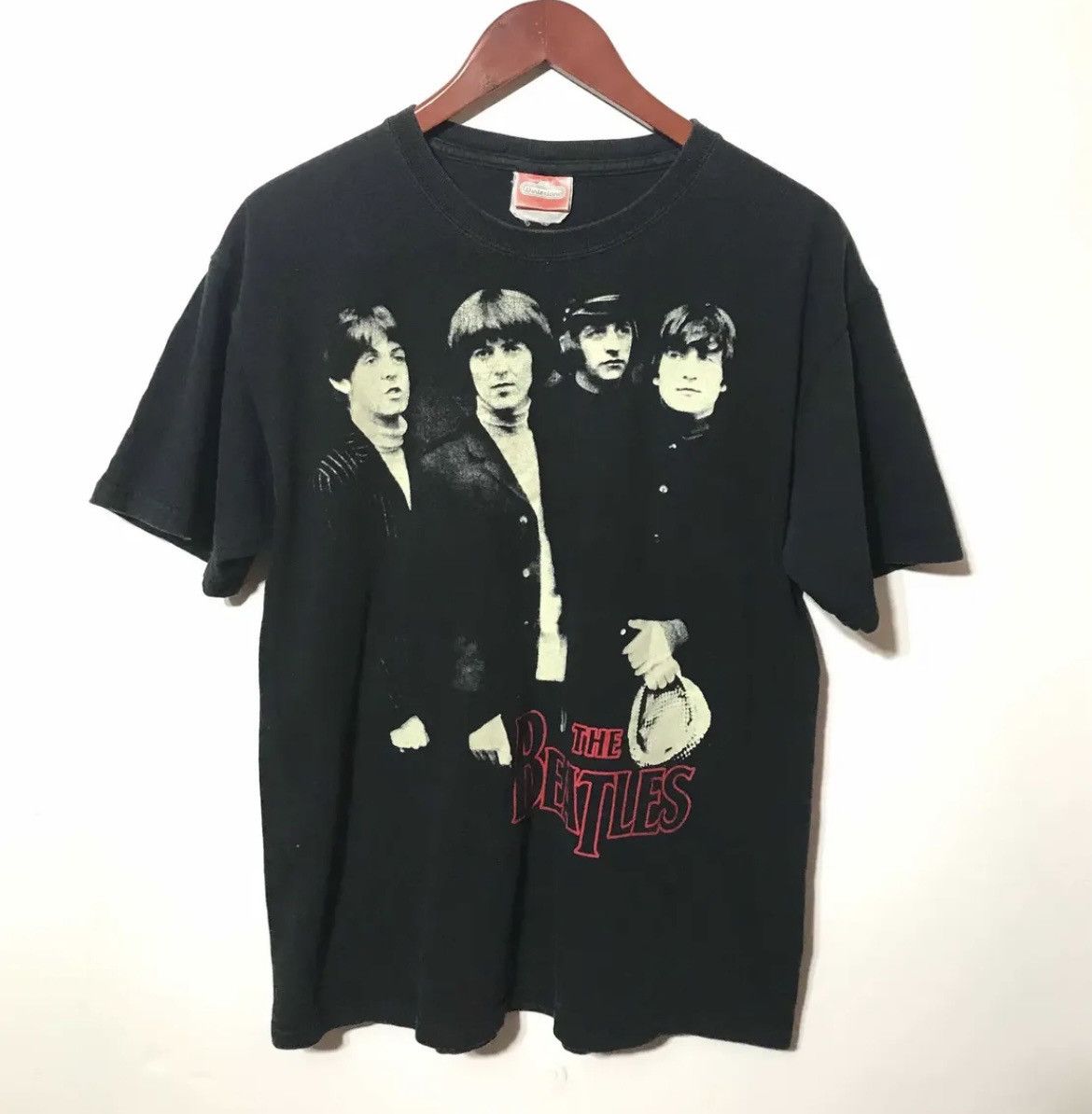 Vintage The beatles vintage big print winterland tag 2000s XL BLACK Size US XL / EU 56 / 4 - 1 Thumbnail