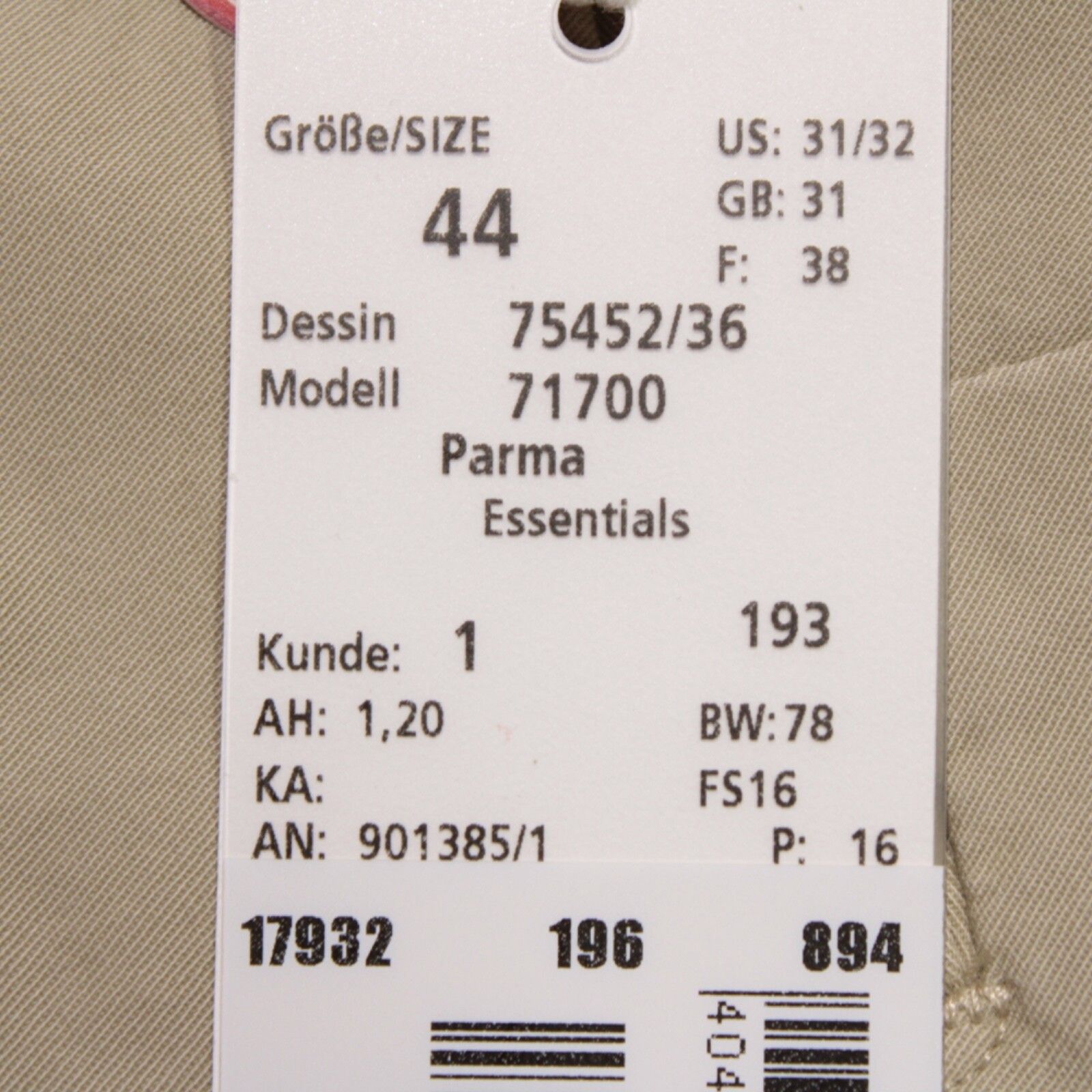 Hiltl Hiltl New with tags Chino Size 28 US In Beige Size US 28 / EU 44 - 4 Thumbnail