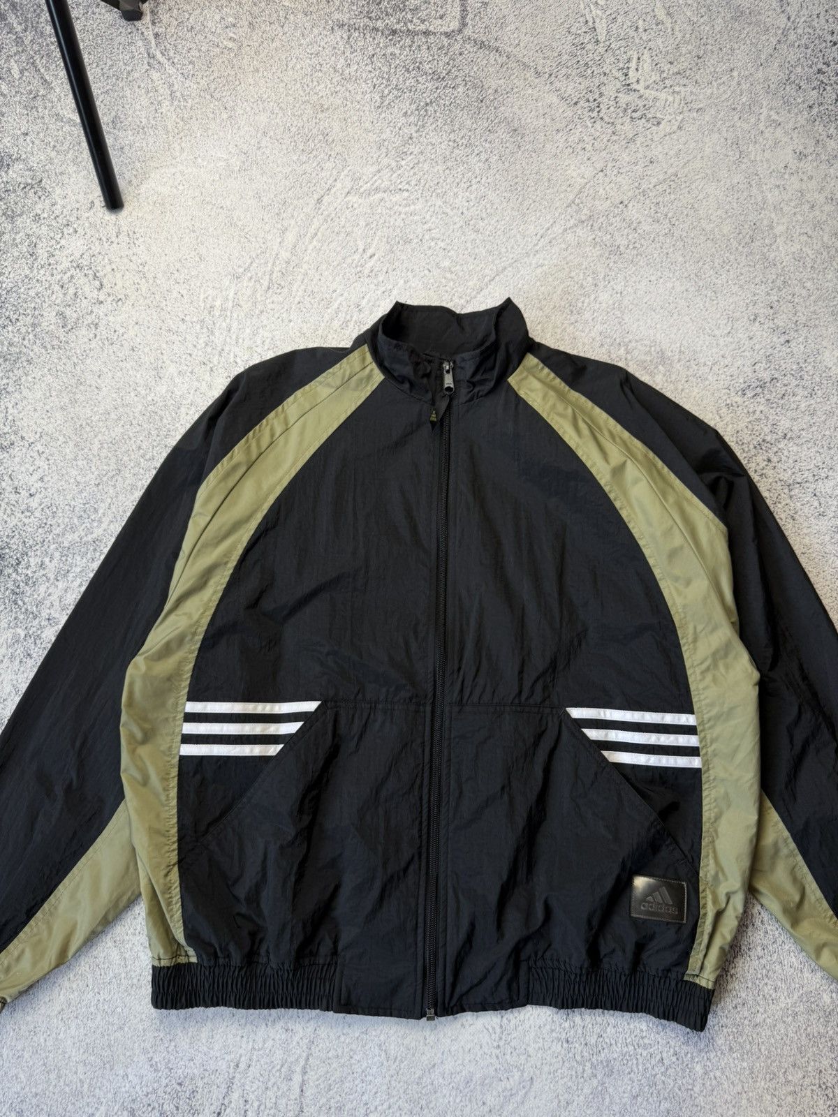 Adidas Vintage Adidas Track Jacket Nylon Y2K Size US L / EU 52-54 / 3 - 10 Thumbnail