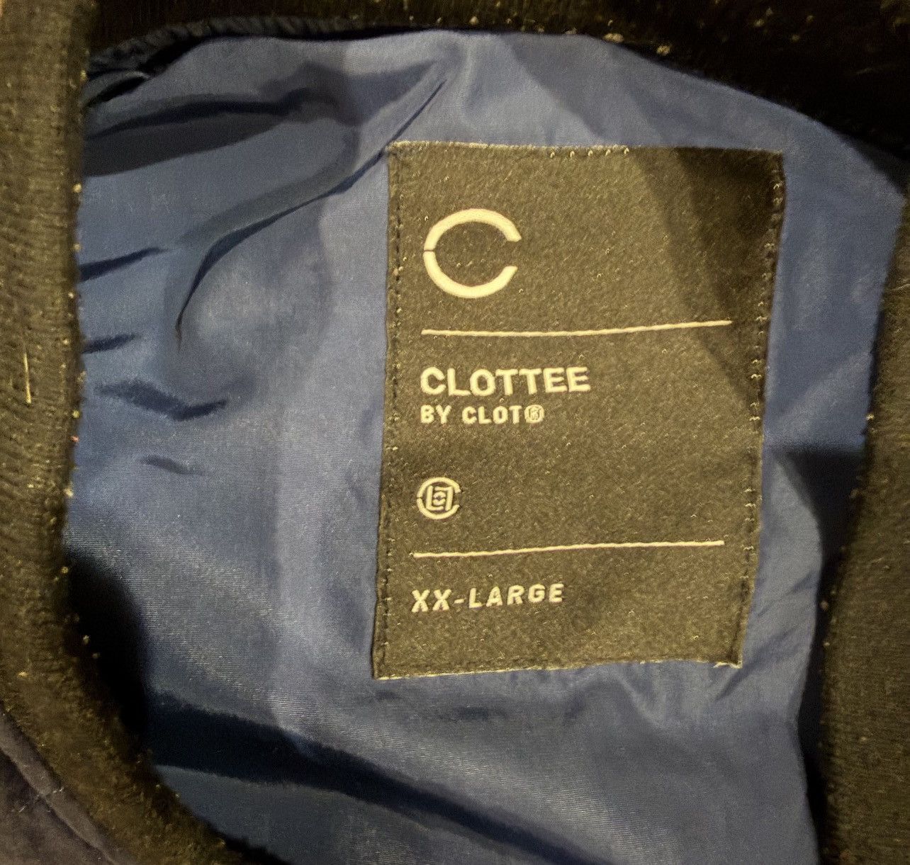CLOT CLOTTEE by CLOT Quilted Bomber Jacket – Navy – Size XXL Size US XXL / EU 58 / 5 - 3 Thumbnail