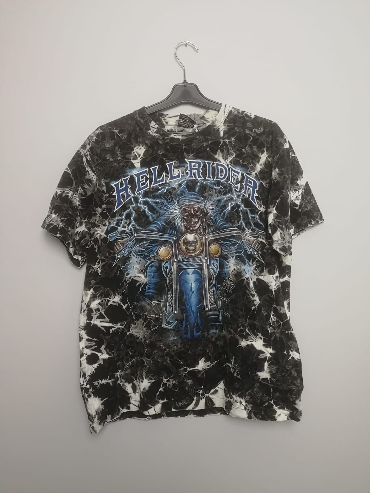 Band Tees Vintage hellrider Moto y2k tee vintage skull rare Size US L / EU 52-54 / 3 - 1 Thumbnail
