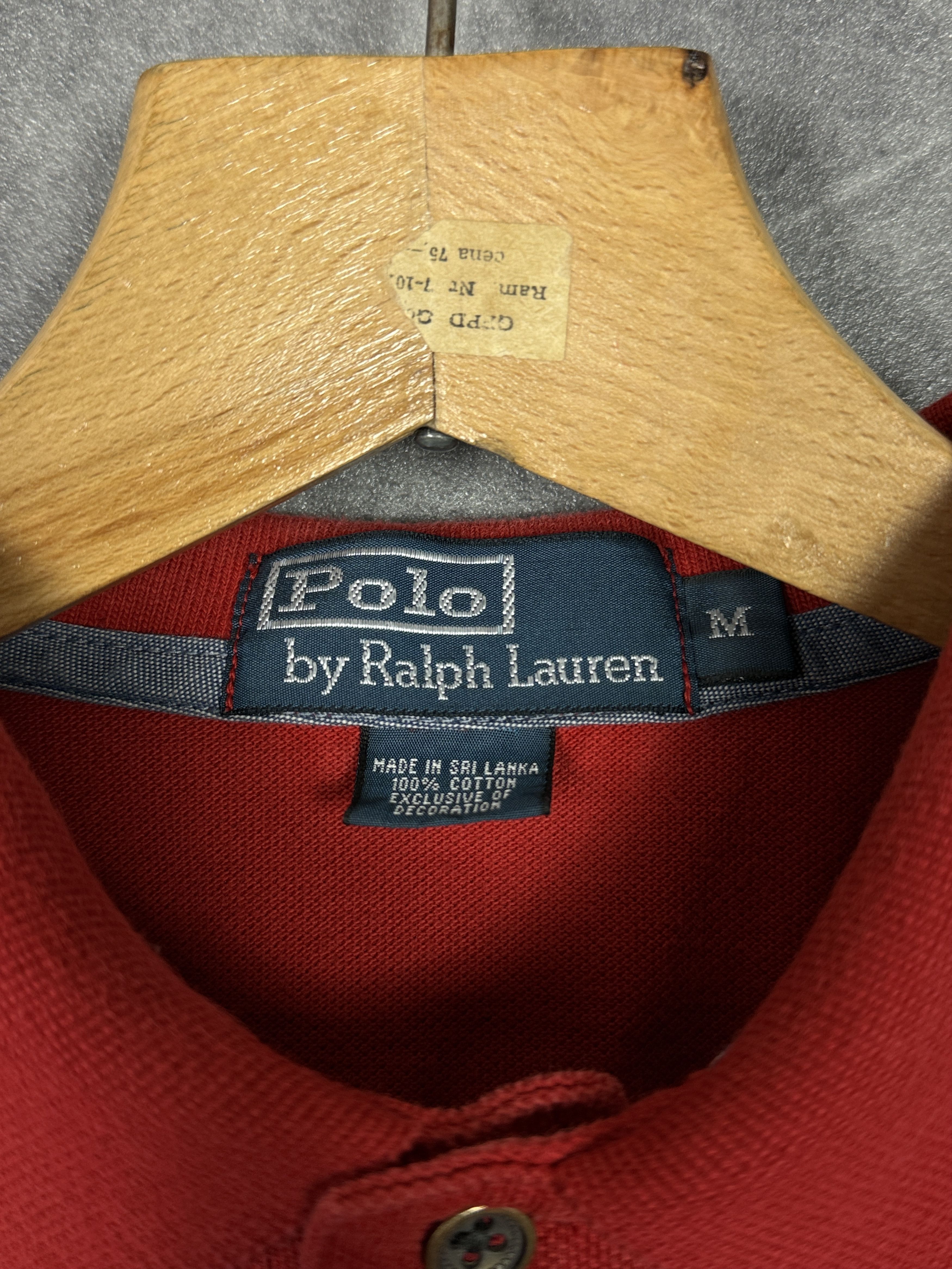 Ralph Lauren Ralph Lauren polo shirt red polo with big logo pony Size US M / EU 48-50 / 2 - 5 Thumbnail
