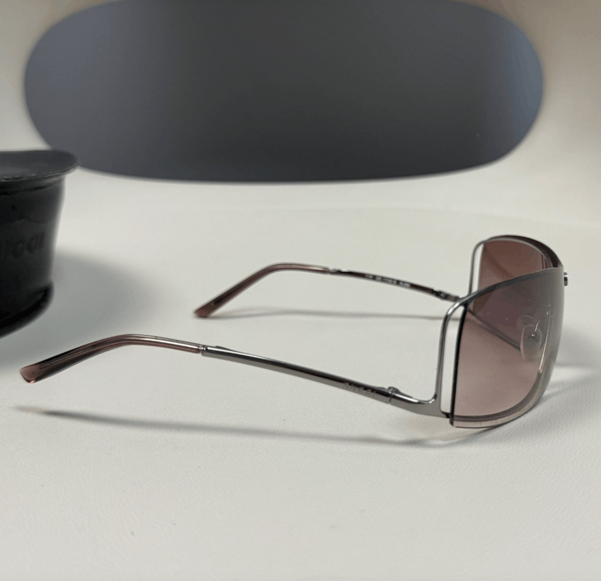 Gucci Gucci Sunglasses GG1709 Mask Logo Shield Sport Size ONE SIZE - 2 Thumbnail