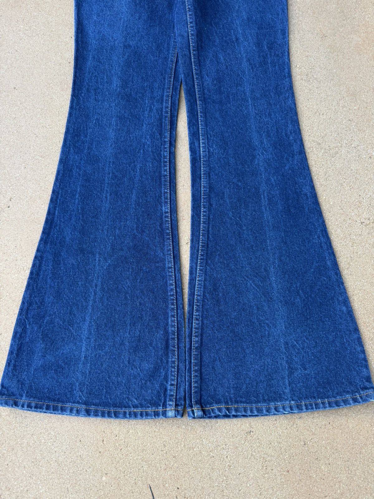 Levi's Vtg 80’s Levi’s 684 Orange Tab Bellbottom Flare Jeans 29x34 Size US 29 - 3 Thumbnail