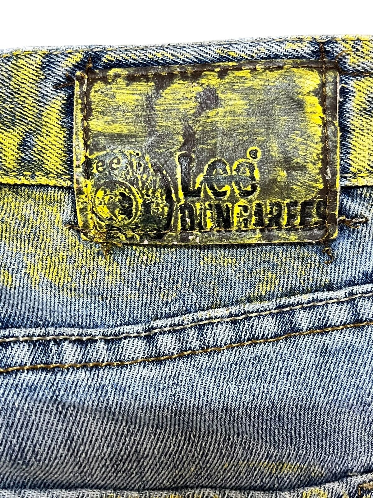 Lee Vintage Lee Dungree Paint Splatter Denim Size US 30 / EU 46 - 8 Thumbnail