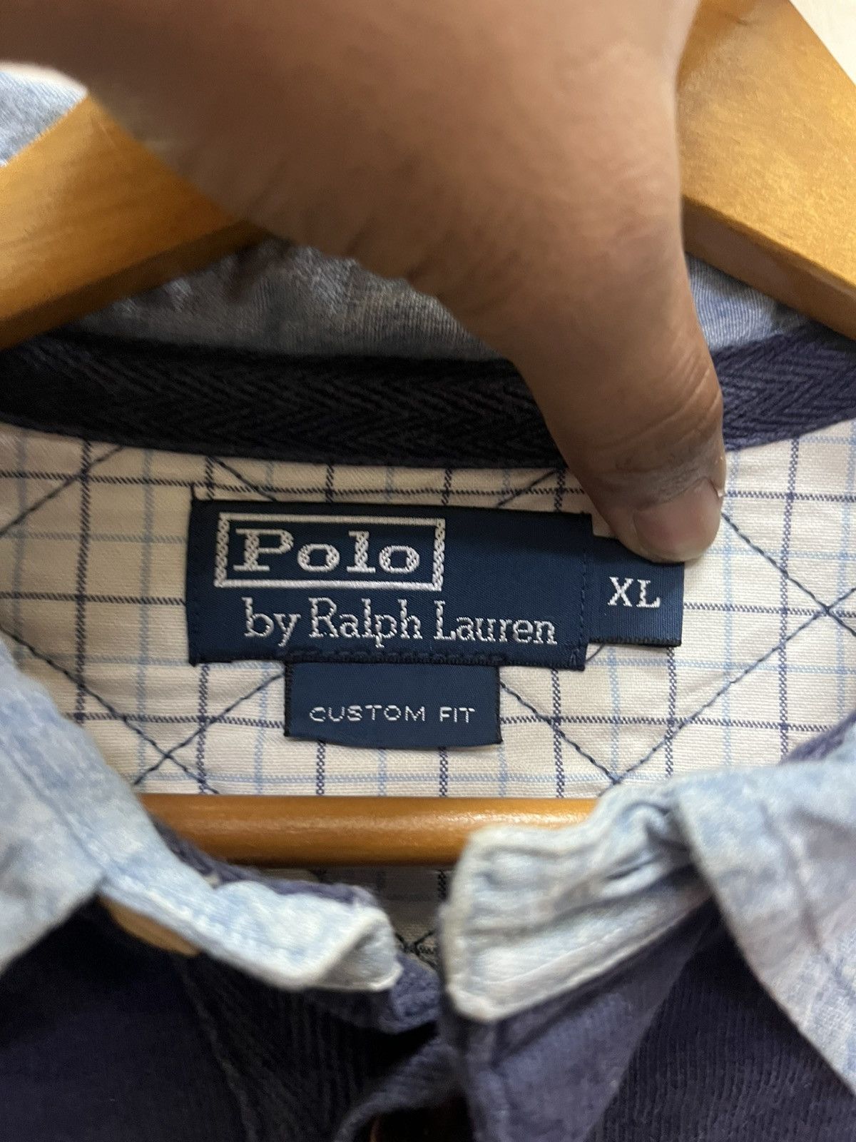Polo Ralph Lauren Vintage Polo Ralph Laurent Custom Fit Size US XL / EU 56 / 4 - 11 Thumbnail