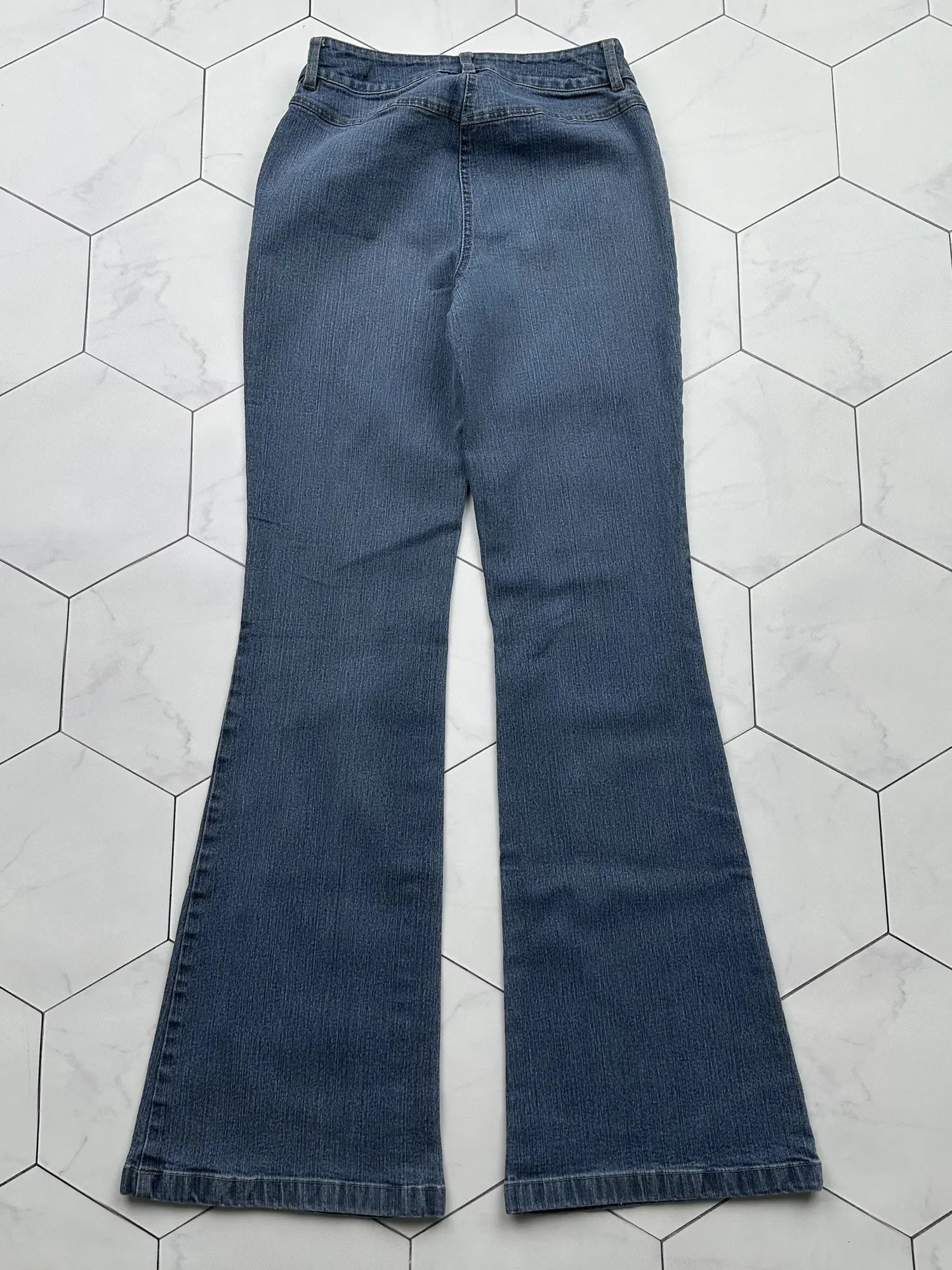 Japanese Brand Vintage Flare Jeans (B596)E2 Size 25" / US 0 / IT 36 - 4 Thumbnail