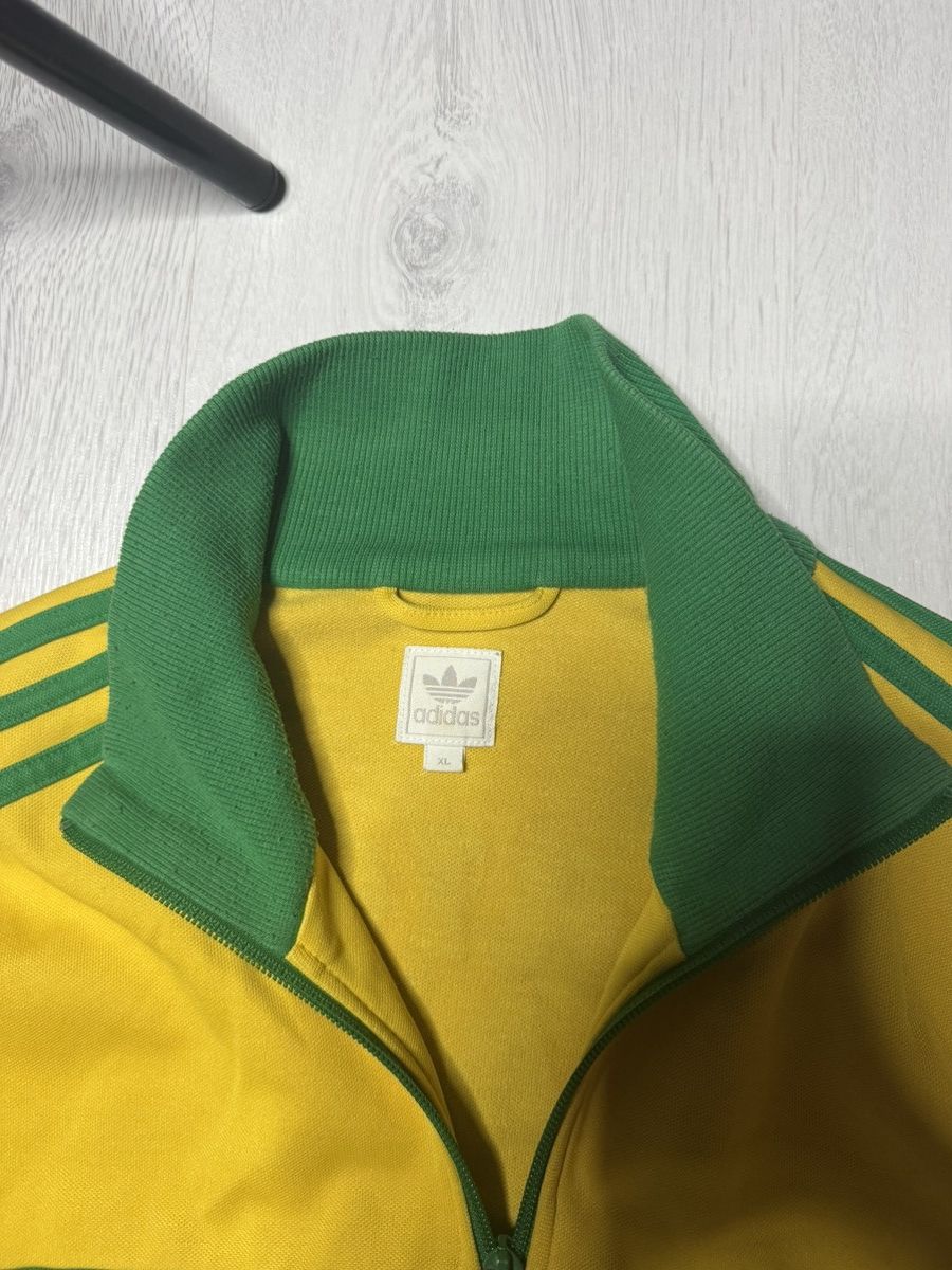Adidas 00s Vintage Adidas Rio De Janeiro Brazil Tracksuit Jacket Size US XL / EU 56 / 4 - 5 Thumbnail