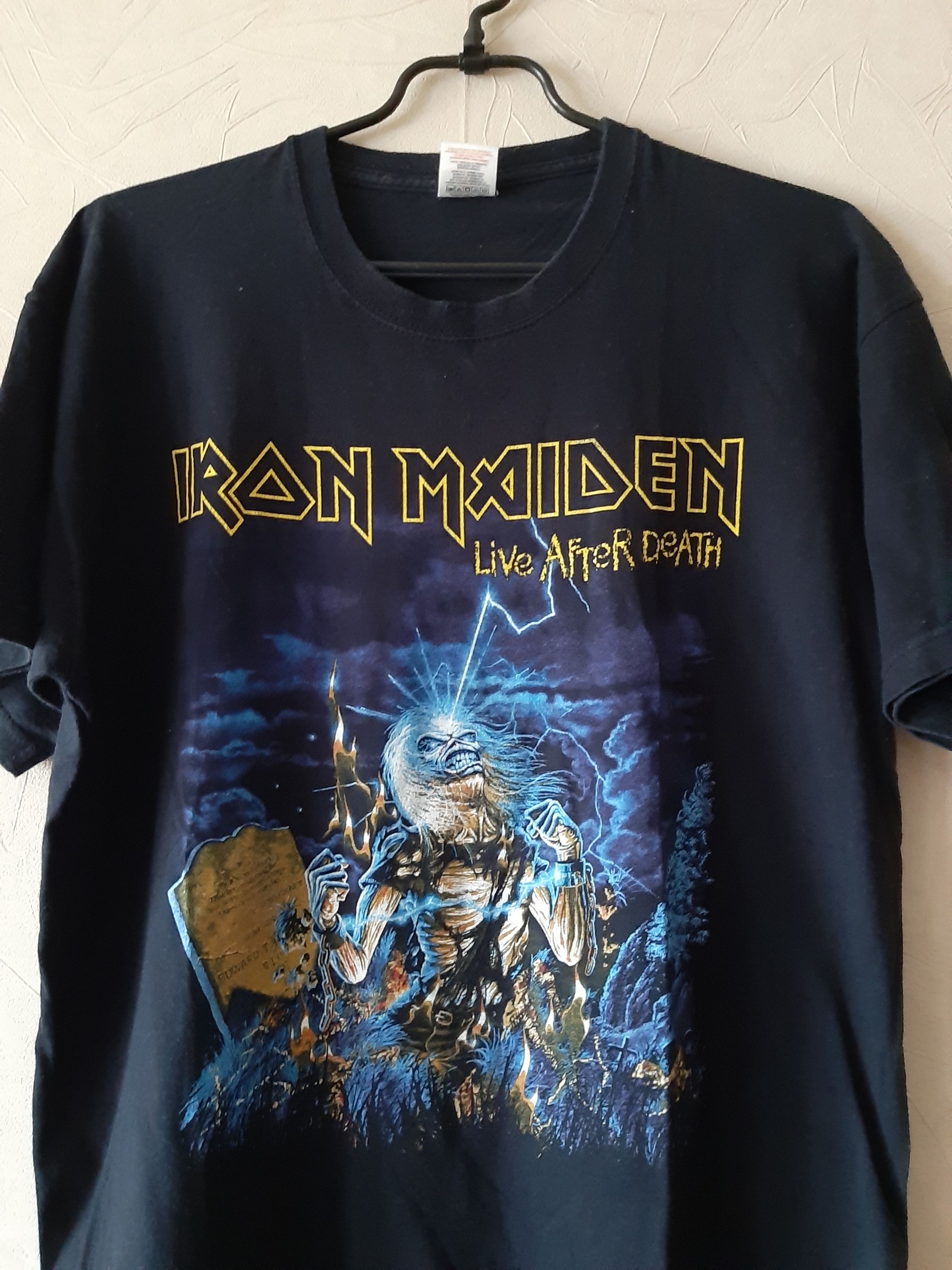 Fruit Of The Loom × Vintage Iron Maiden 2008 Somewhere Back In