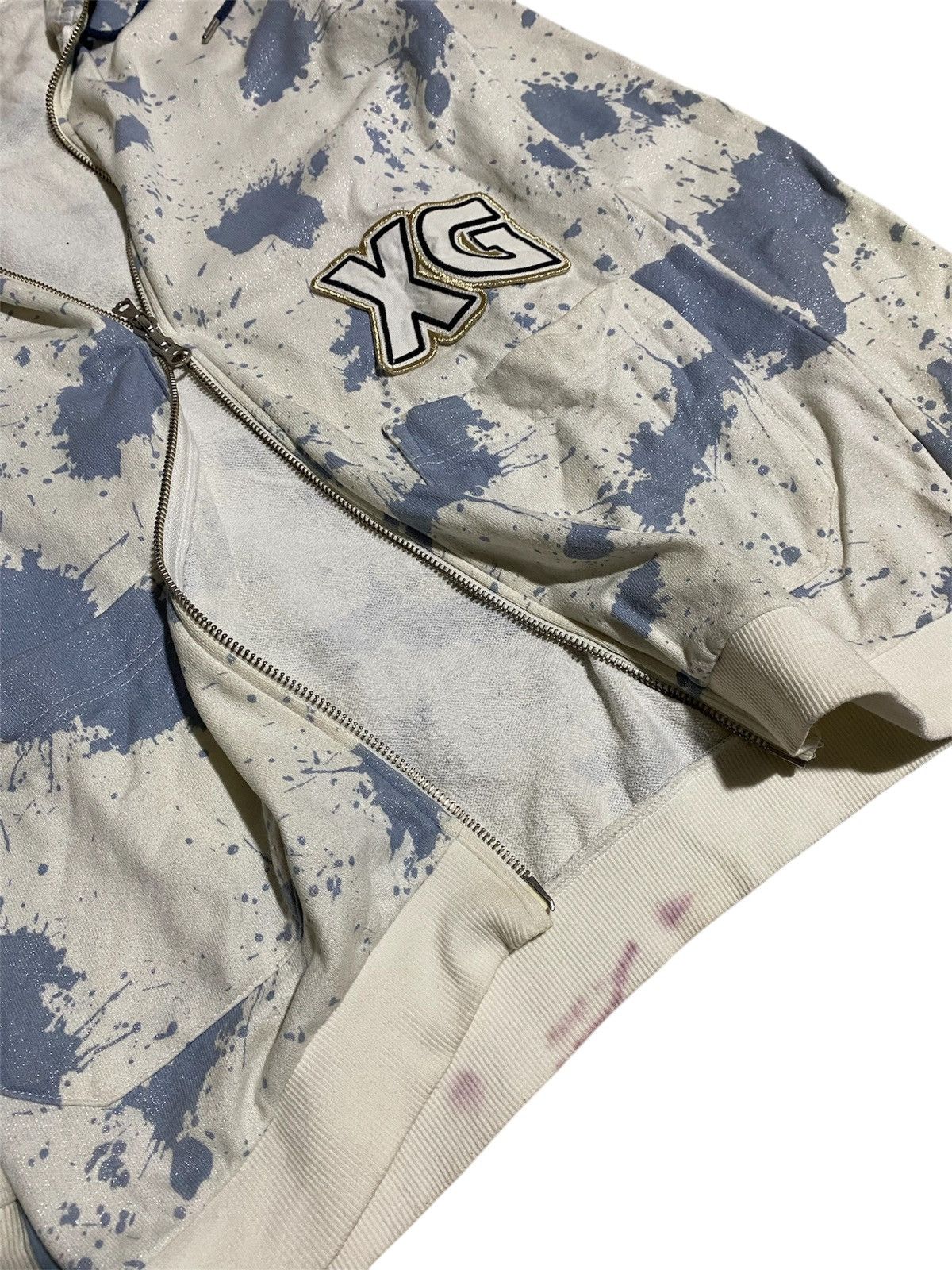 If Six Was Nine × Japanese Brand × Le Grande Bleu (L.G.B.) x-girl embroidery full zip hoodie Size US M / EU 48-50 / 2 - 8 Thumbnail