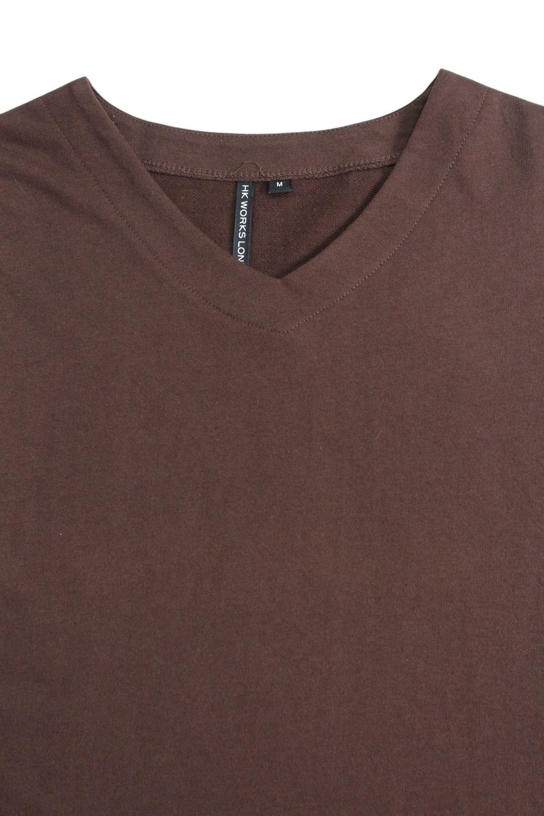 Hiroko Koshino Homme HIROKO KOSHINO V NECK CROP T SHIRT Size US M / EU 48-50 / 2 - 3 Thumbnail