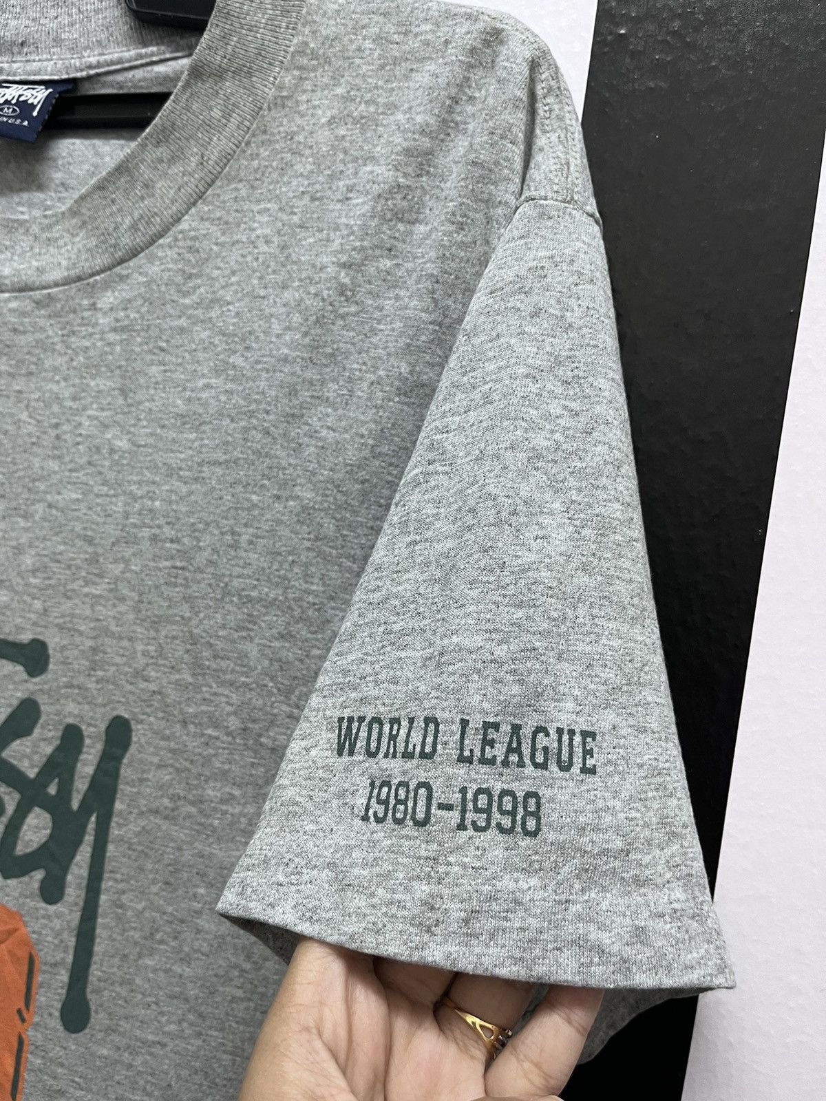 Stussy Stussy 18 World League 1980-1998 tee size M Size US M / EU 48-50 / 2 - 8 Thumbnail