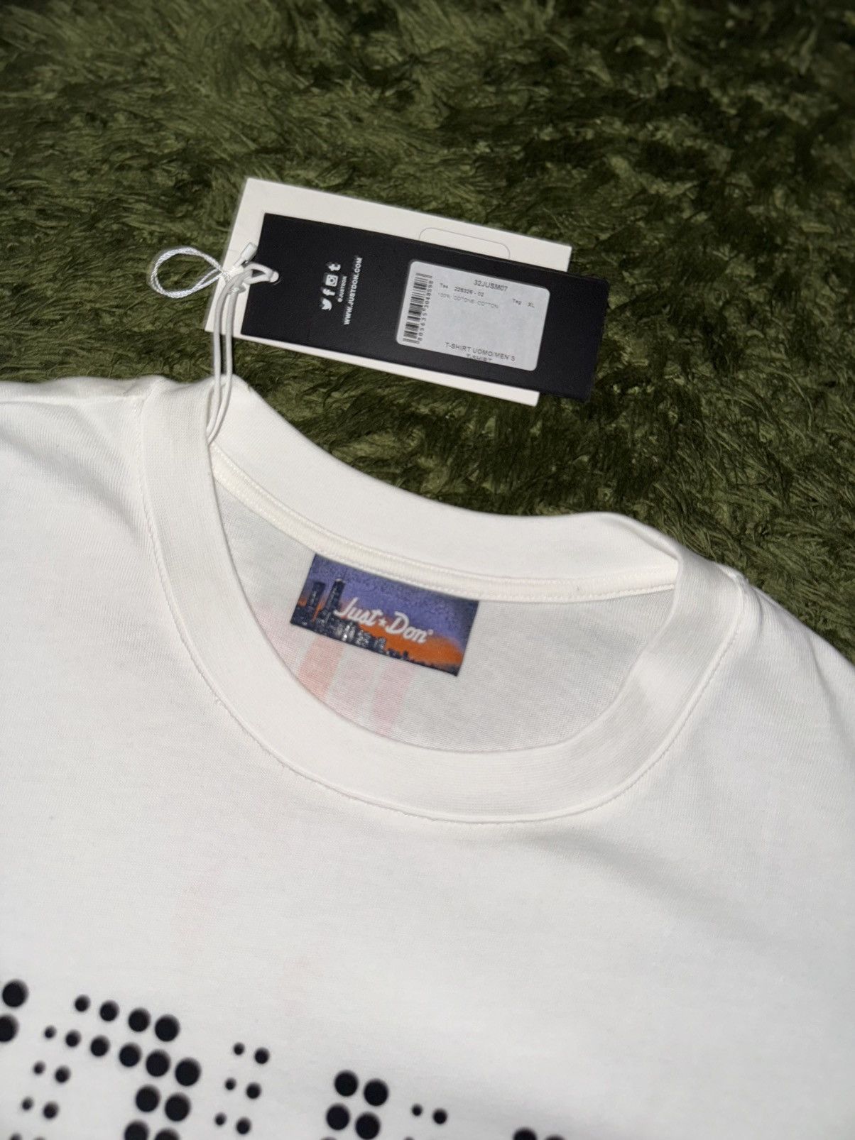 Just Don [XL] Just Don Sound Don Graphic T-Shirt White Size US XL / EU 56 / 4 - 3 Thumbnail