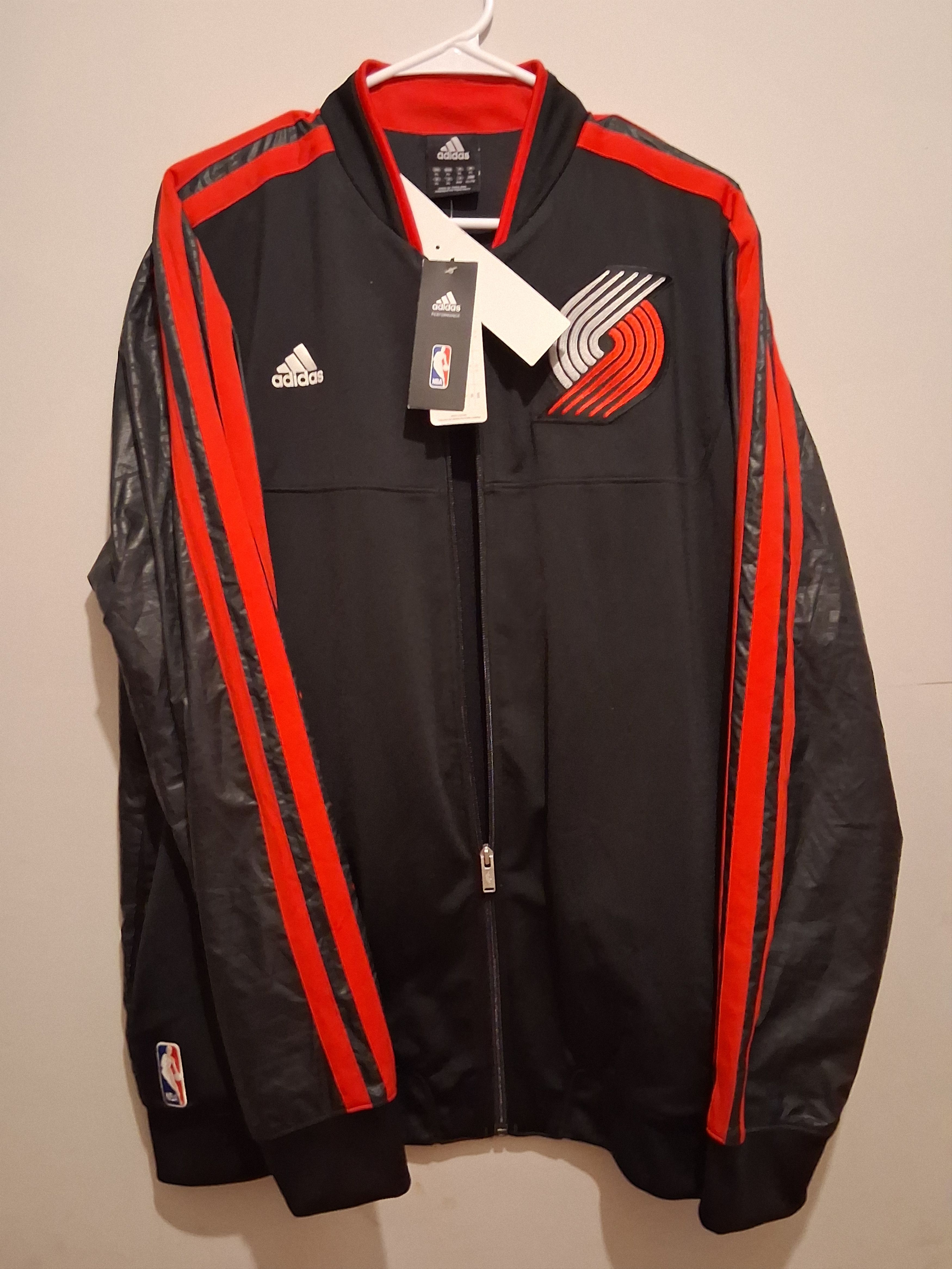 Adidas Adidas x NBA Trail Blazers On-Court Weekday Track Jacket NEW Size US XL / EU 56 / 4 - 2 Thumbnail