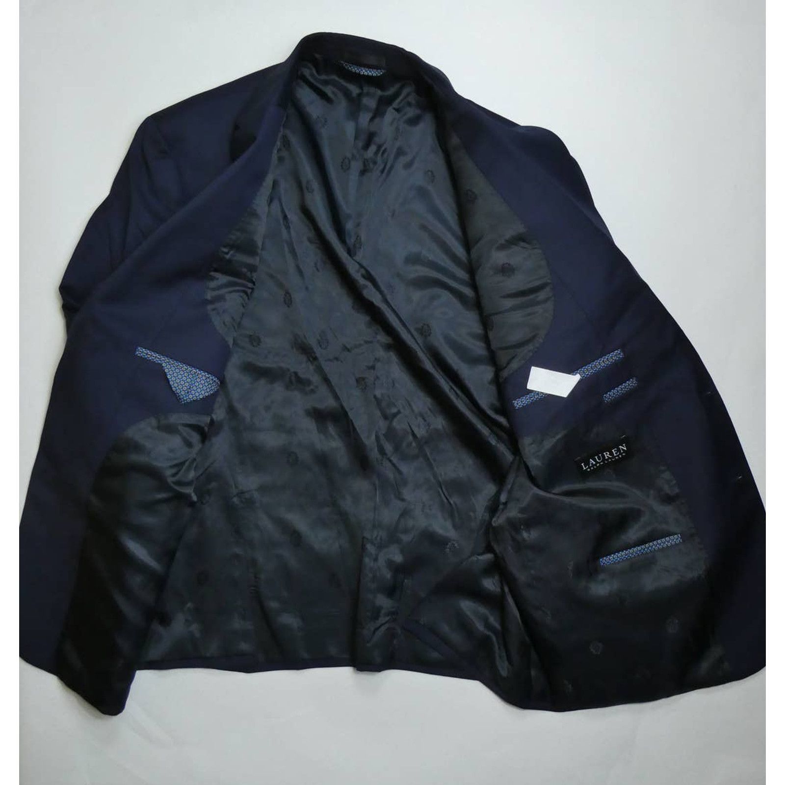 Lauren Ralph Lauren men's LAUREN RALPH LAUREN sport coat, navy, 40L, NEW Size 40L - 2 Thumbnail