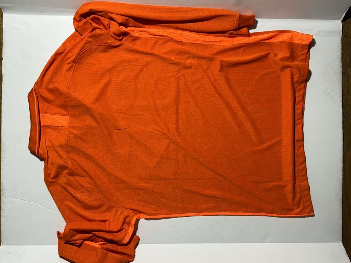 Nike Nike Dri-Fit Bright Orange Collared Shirt Size US M / EU 48-50 / 2 - 5 Thumbnail