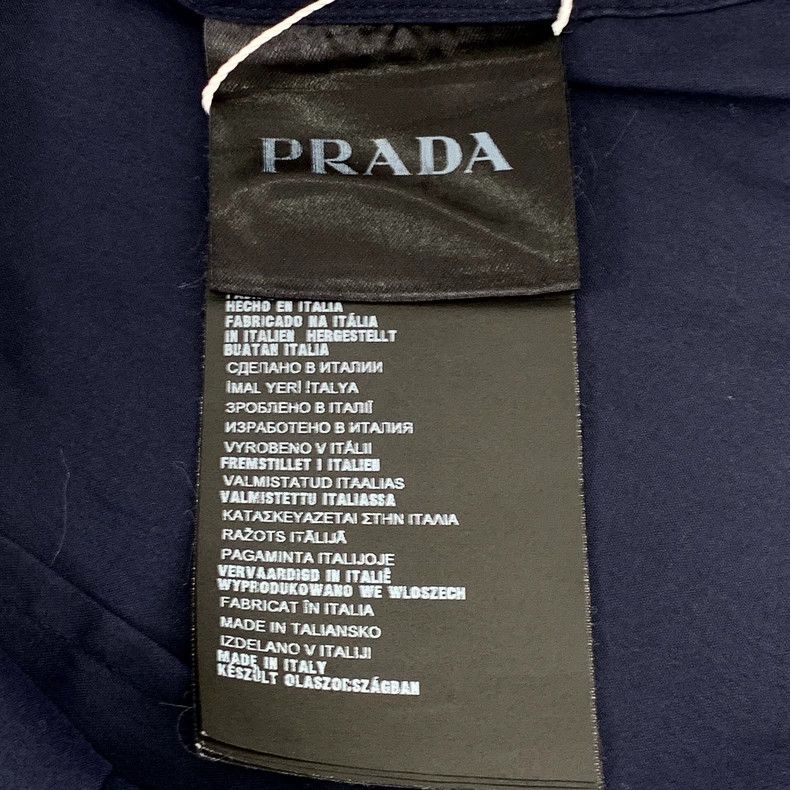 Prada Prada Blue lapel single-breasted long-sleeved shirt 2501-Ne Size US XS / EU 42 / 0 - 6 Thumbnail