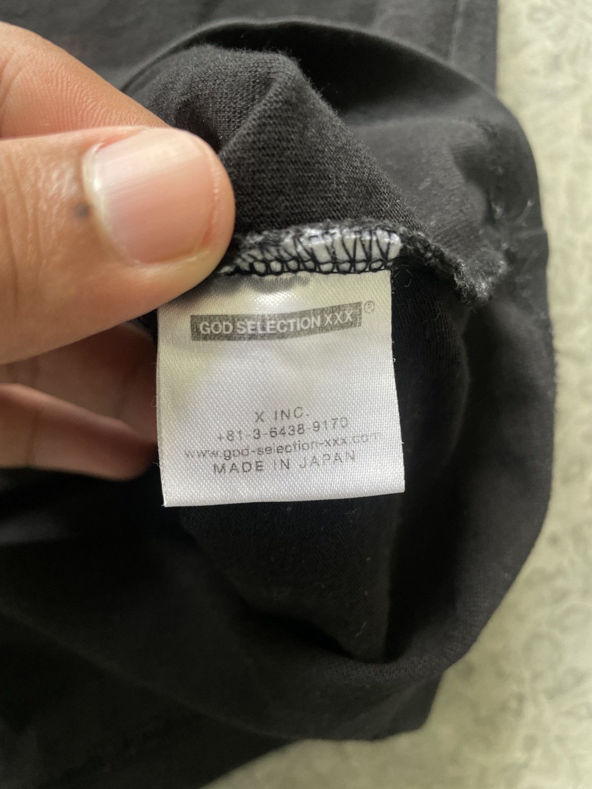 Designer × Japanese Brand GODSELECTIONXXX by Yasunari Miyazaki “Ain’t no fake” Tshirts Size US L / EU 52-54 / 3 - 4 Thumbnail