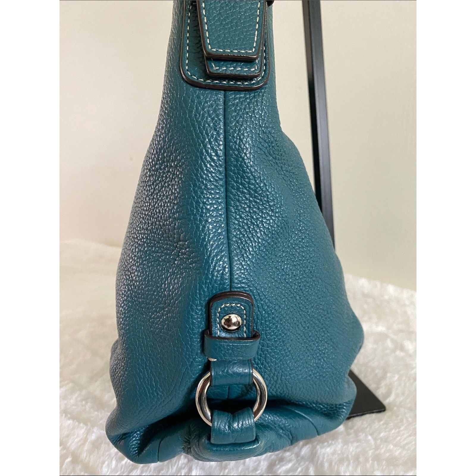 Coach Coach Convertible Duffle Hobo Bag in Bright Jade Size ONE SIZE - 6 Thumbnail