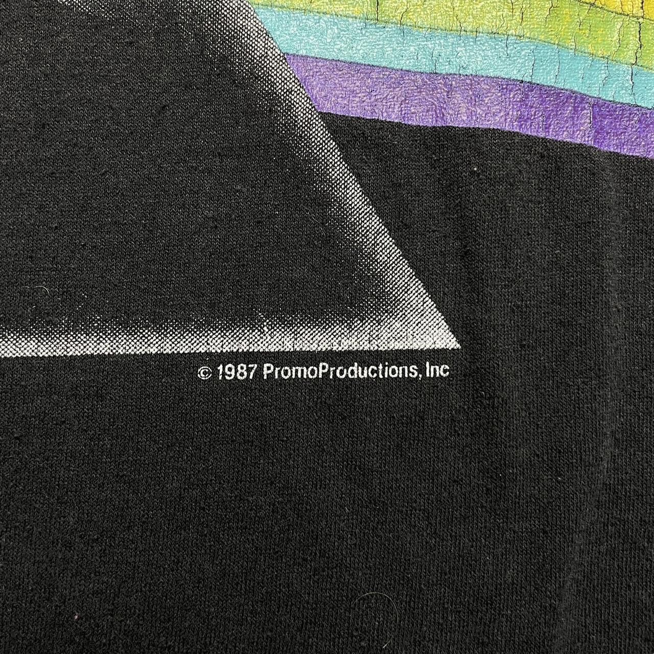 Pink Floyd × Vintage Pink Floyd Vintage Tour Shirt 1987 Black Dark Side Size US XS / EU 42 / 0 - 3 Thumbnail