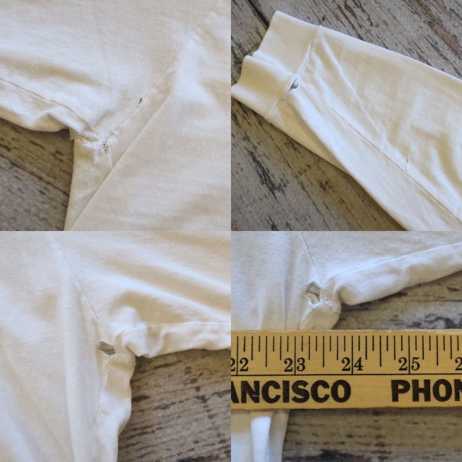Online Ceramics Online Ceramics Longer Than You've Gone Before Long Sleeve Tee XL White Mens T-Shirt Size US XL / EU 56 / 4 - 8 Thumbnail