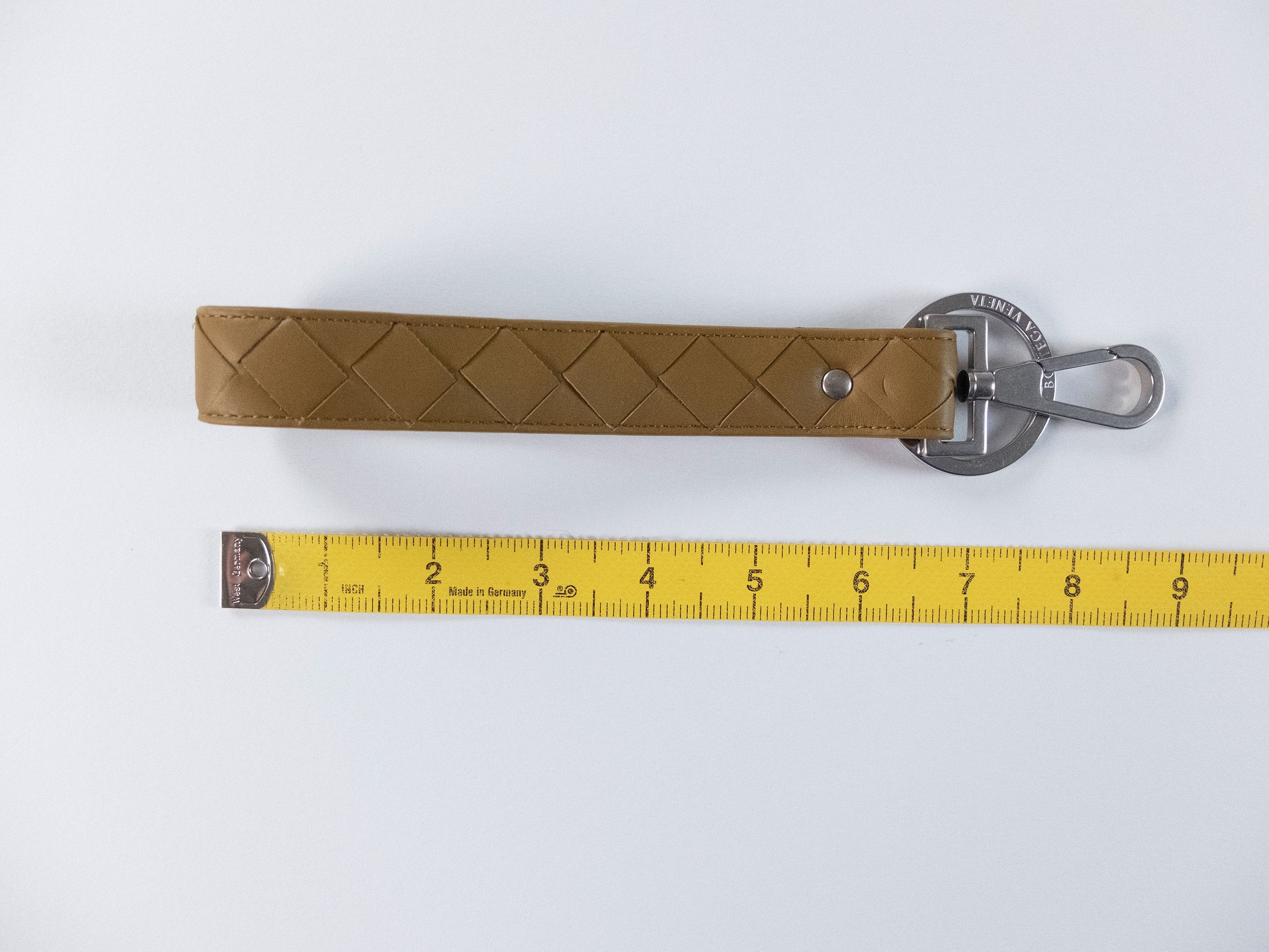 Bottega Veneta BOTTEGA VENETA brown intrecciato woven leather keyring q Size ONE SIZE - 5 Thumbnail