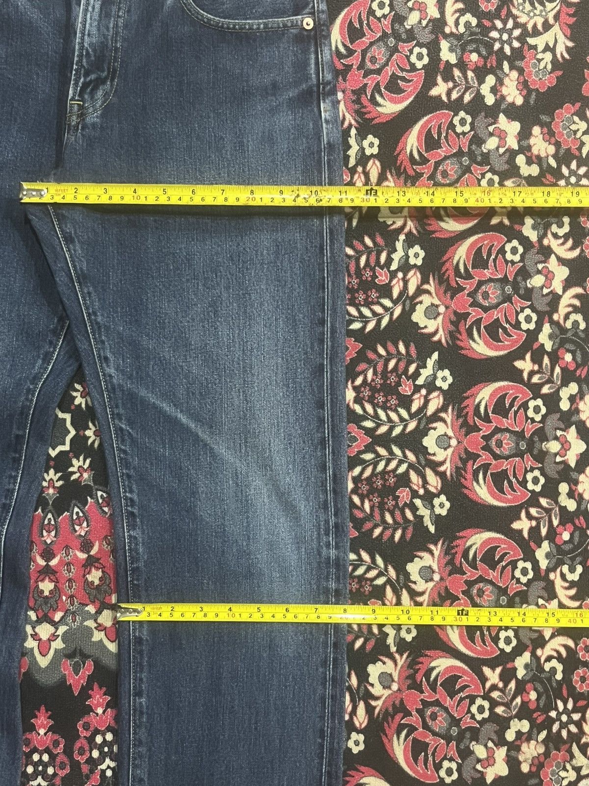 Undercover × Uniqlo Vintage Uniqlo Ocean Blue Washed Regular Selvedge Jeans Size US 30 / EU 46 - 14 Thumbnail