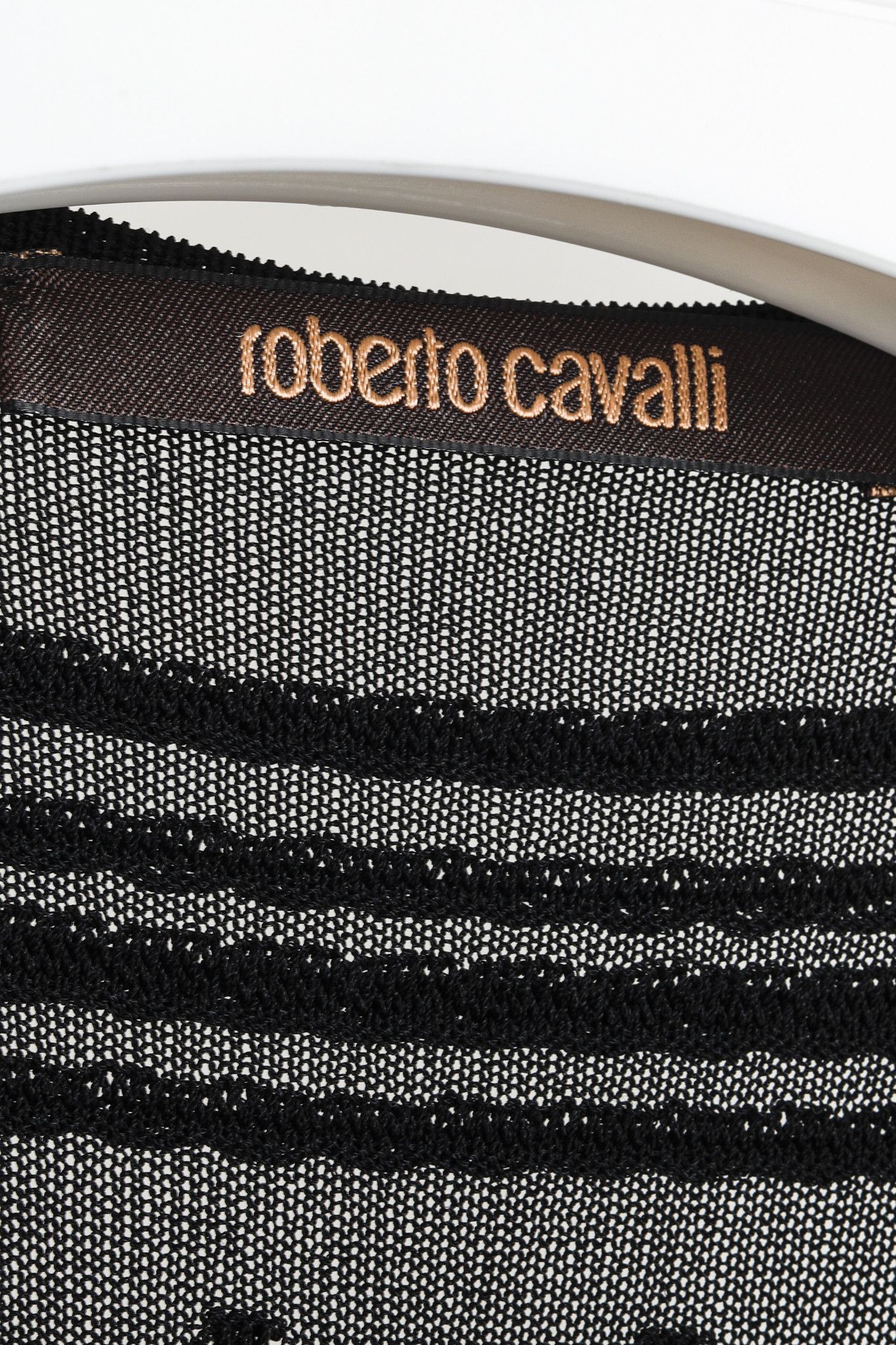 Roberto Cavalli Roberto Cavalli Black Fringe Shawl Cardigan Size M / US 6-8 / IT 42-44 - 4 Thumbnail