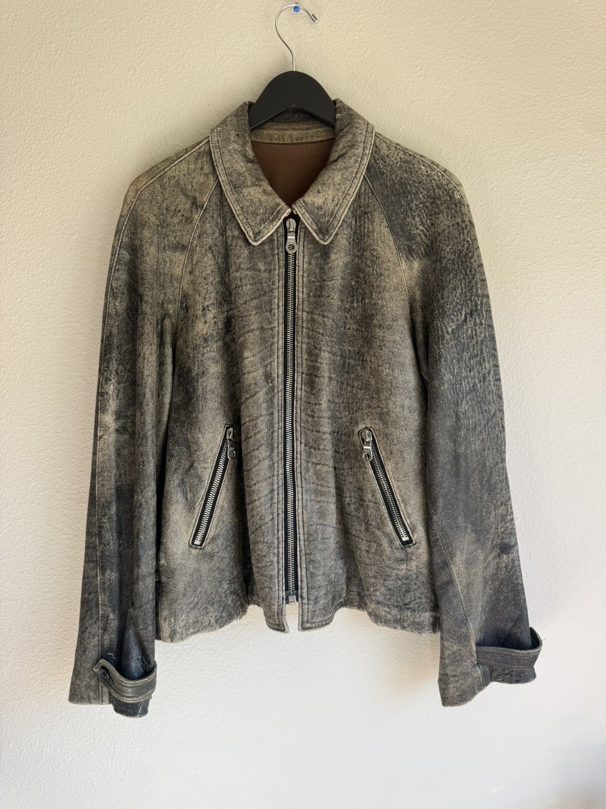 Yohji Yamamoto SUPER RARE YOHJI LAMBSKIN LEATHER JACKEt Size US L / EU 52-54 / 3 - 1 Thumbnail