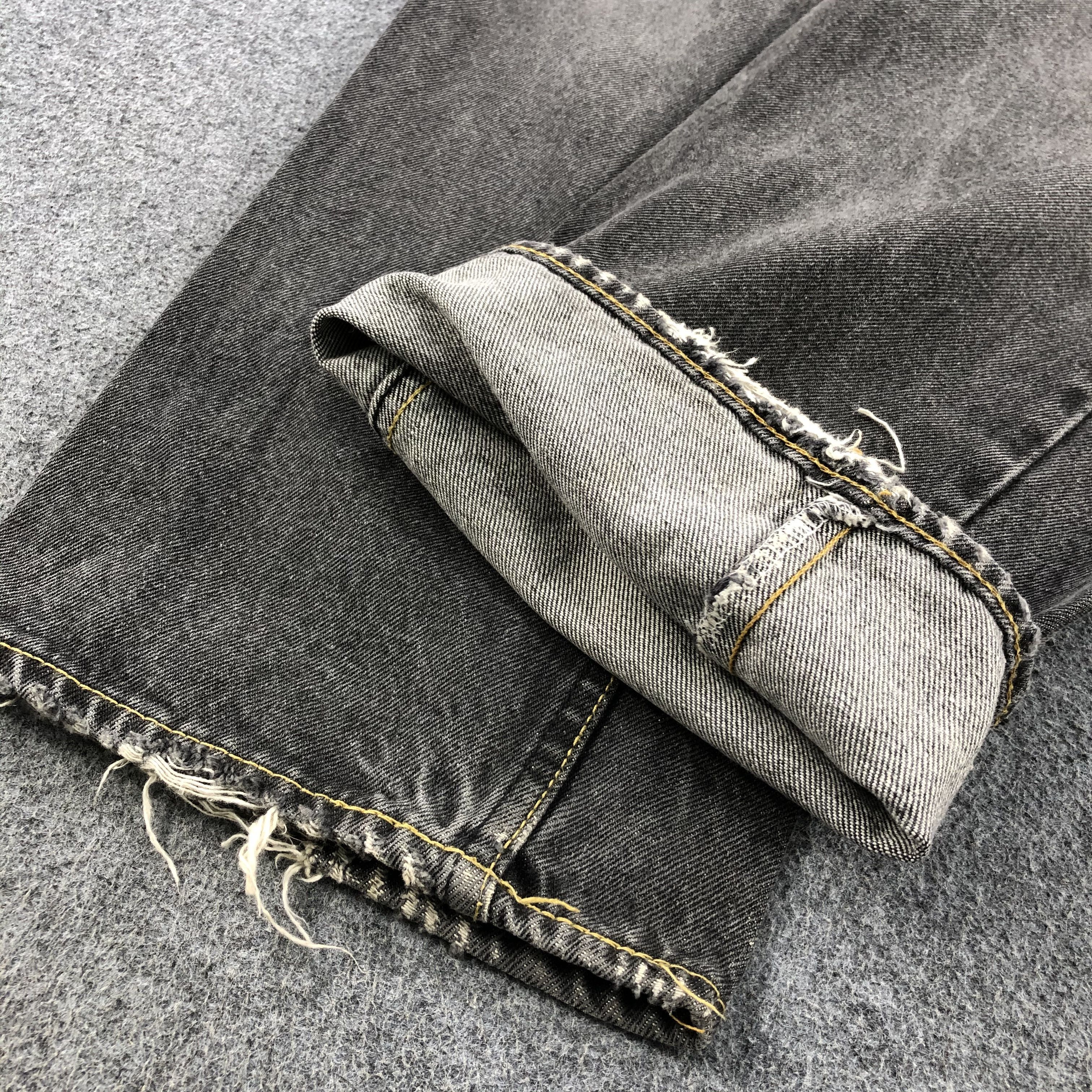 Levi's Vintage 90s Distress Levis 501 Earth Tone Jeans-JM1587 Size US 38 / EU 54 - 8 Thumbnail