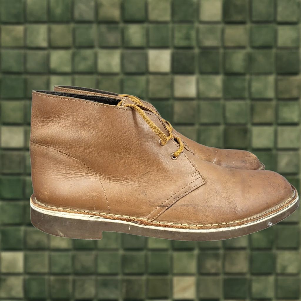 Clarks Clarks Chukka Boots Mens 11 M Brown Leather Buschacre  display picture 1