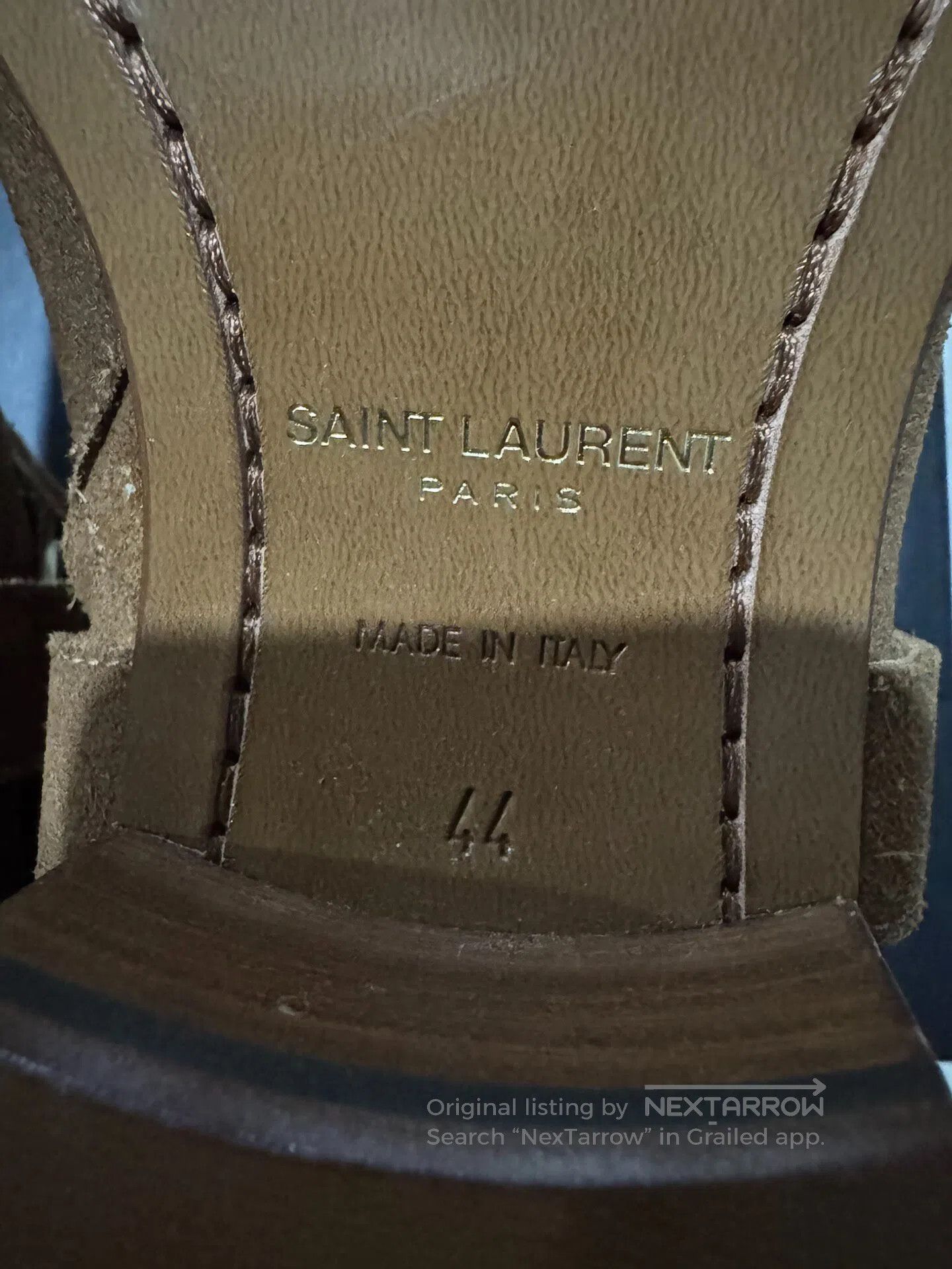 Saint Laurent Paris Saint Laurent Paris Suede Ring Chelsea Boots| Size US 11 / EU 44 - 5 Thumbnail