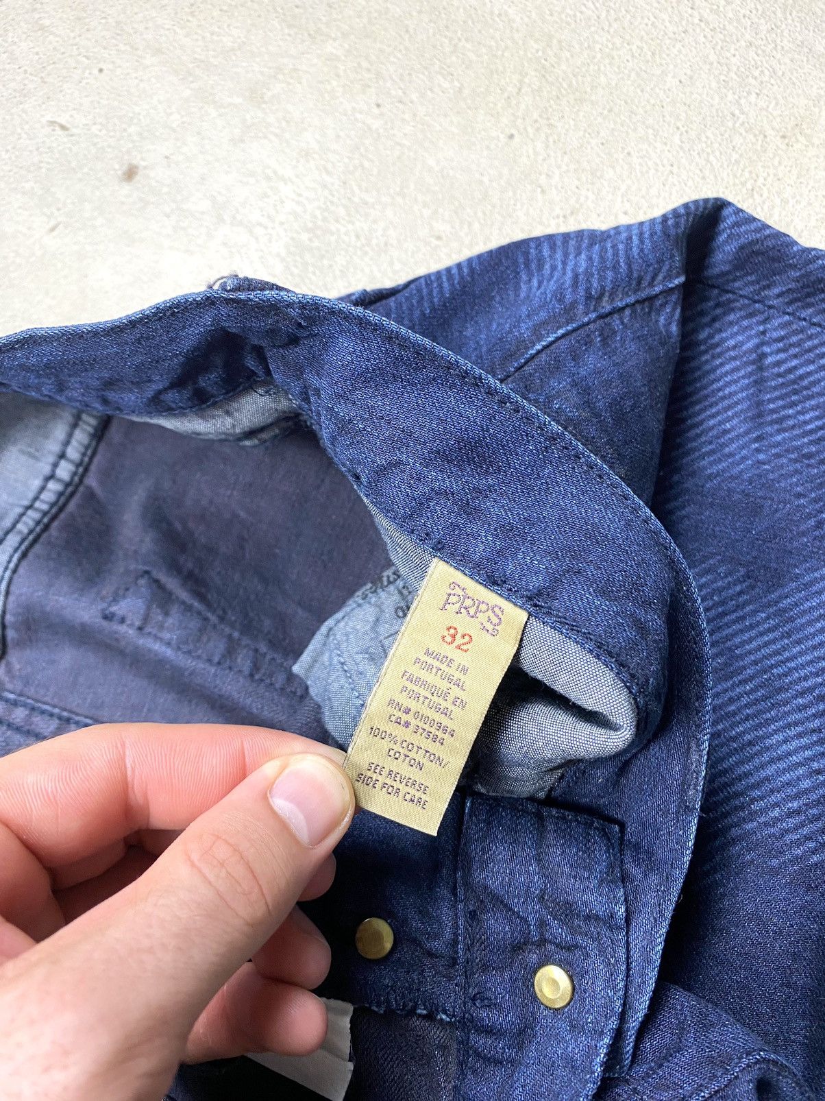 Prps Rare! Vintage Japan PRPS Gradient Archival Jeans Size US 32 / EU 48 - 10 Thumbnail