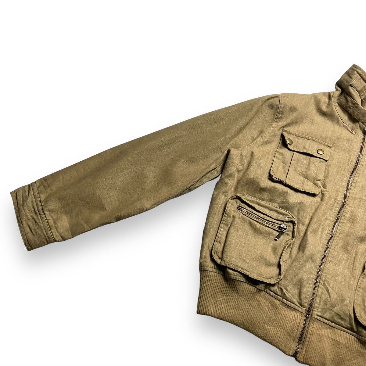 Le Grande Bleu (L.G.B.) 🇯🇵 SHINE SHINE BONDAGE 3D MULTIPOCKET UTILITY JACKET Size US M / EU 48-50 / 2 - 4 Thumbnail