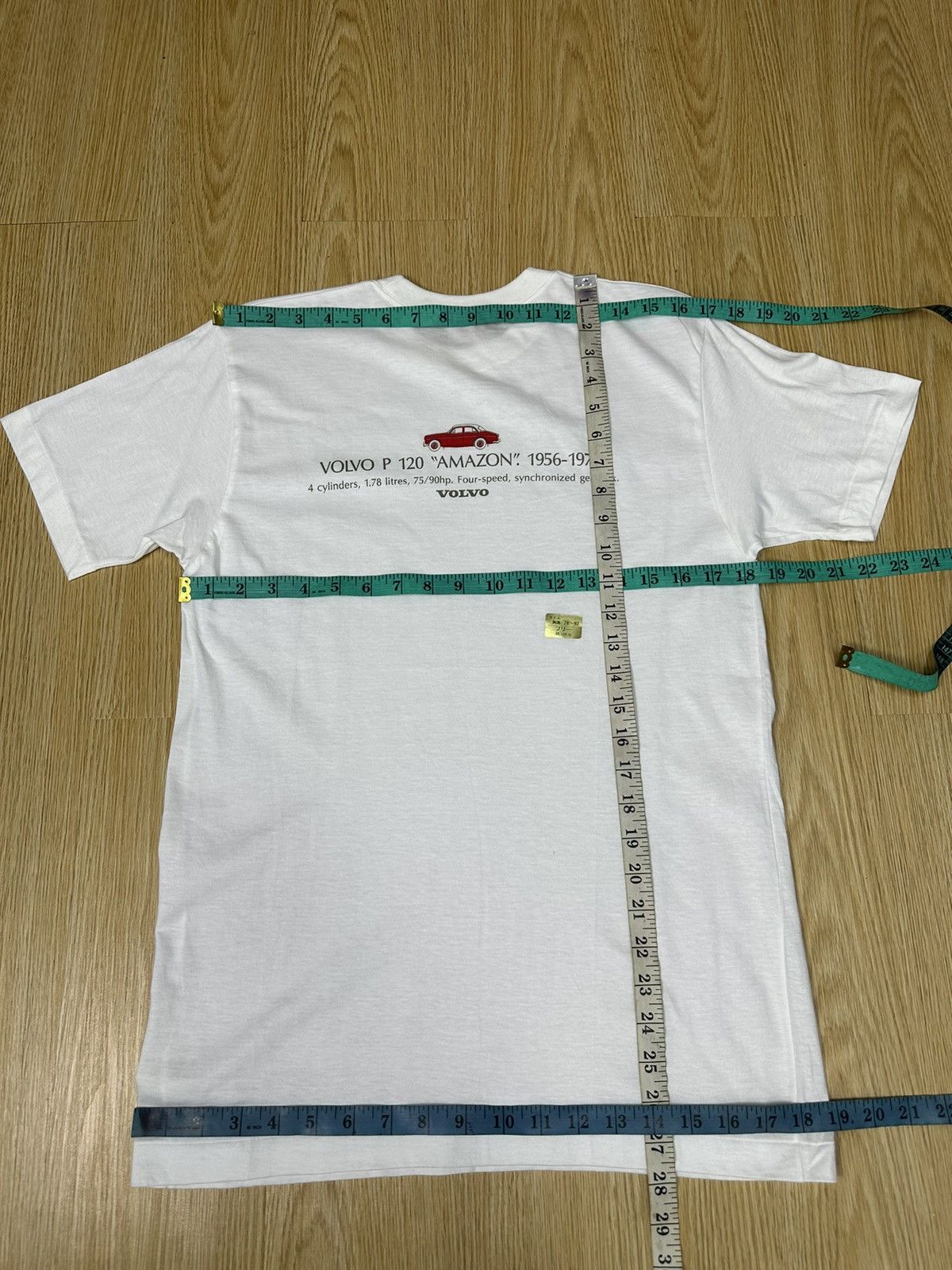 Other Vintage 2 Volvo 60s 70s NOS Single Stitch Tshirt A423 Size US M / EU 48-50 / 2 - 13 Thumbnail