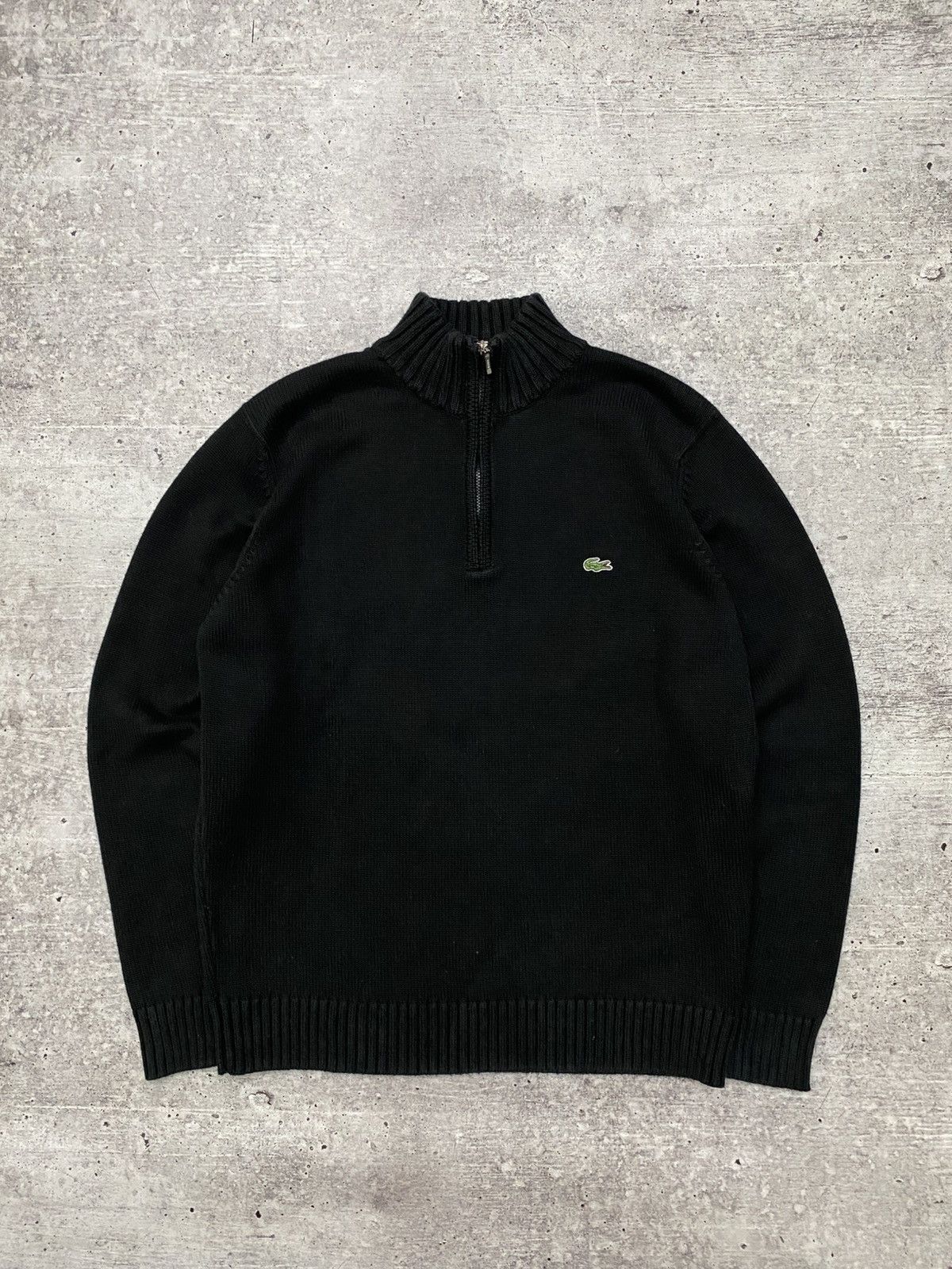 Lacoste × Vintage Lacoste Vintage Zip Sweater Size US M / EU 48-50 / 2 - 2 Thumbnail